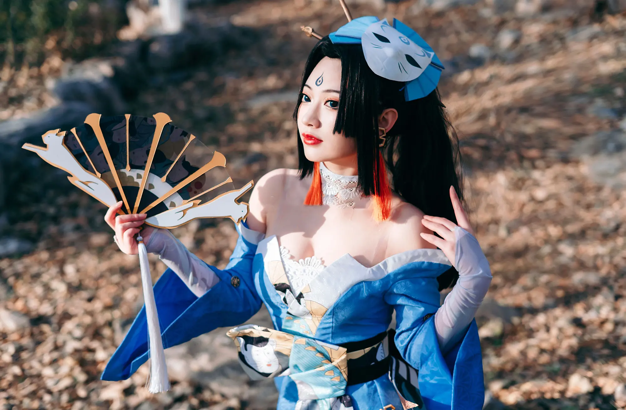 《王者荣耀》不知火舞 魅语cosplay-公众号小姨ai