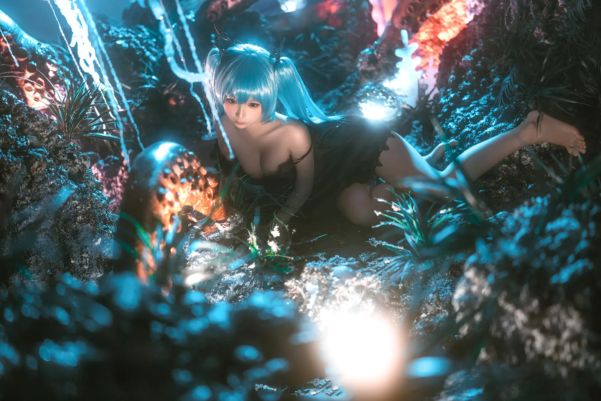 《深海少女》美女写真-公众号小姨ai