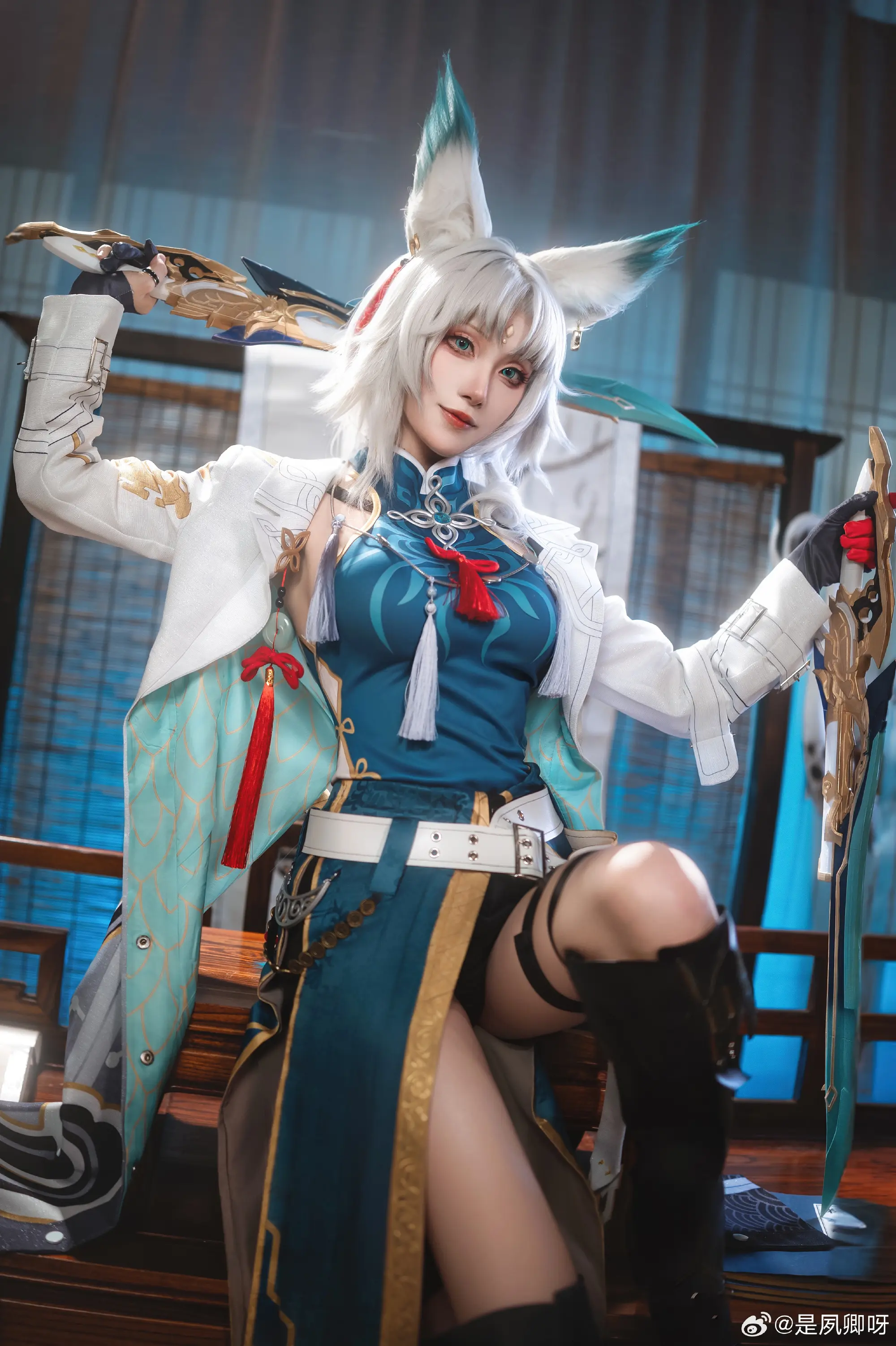 动漫Coser@是夙卿呀 飞霄大捷将军-公众号小姨ai