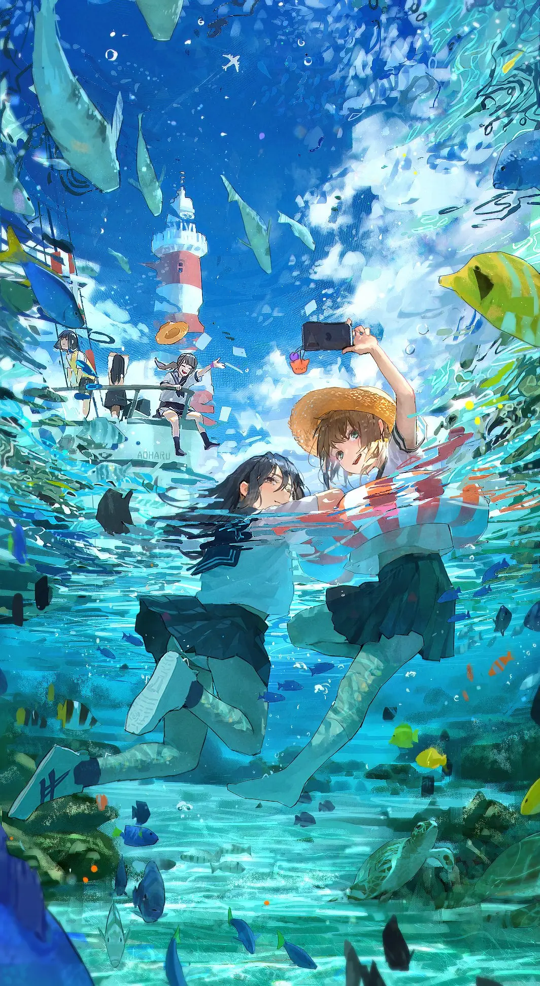 [pixiv]P站官网图集所谓幸福，是在于认清某个限度而安于这个限度。-公众号小姨ai