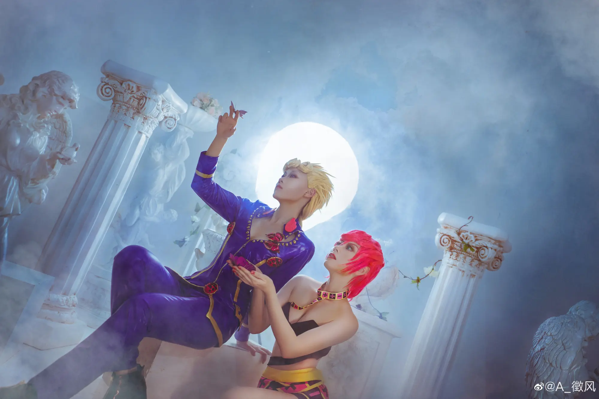 JOJO的奇妙冒险  黄金之风cosplay-公众号小姨ai