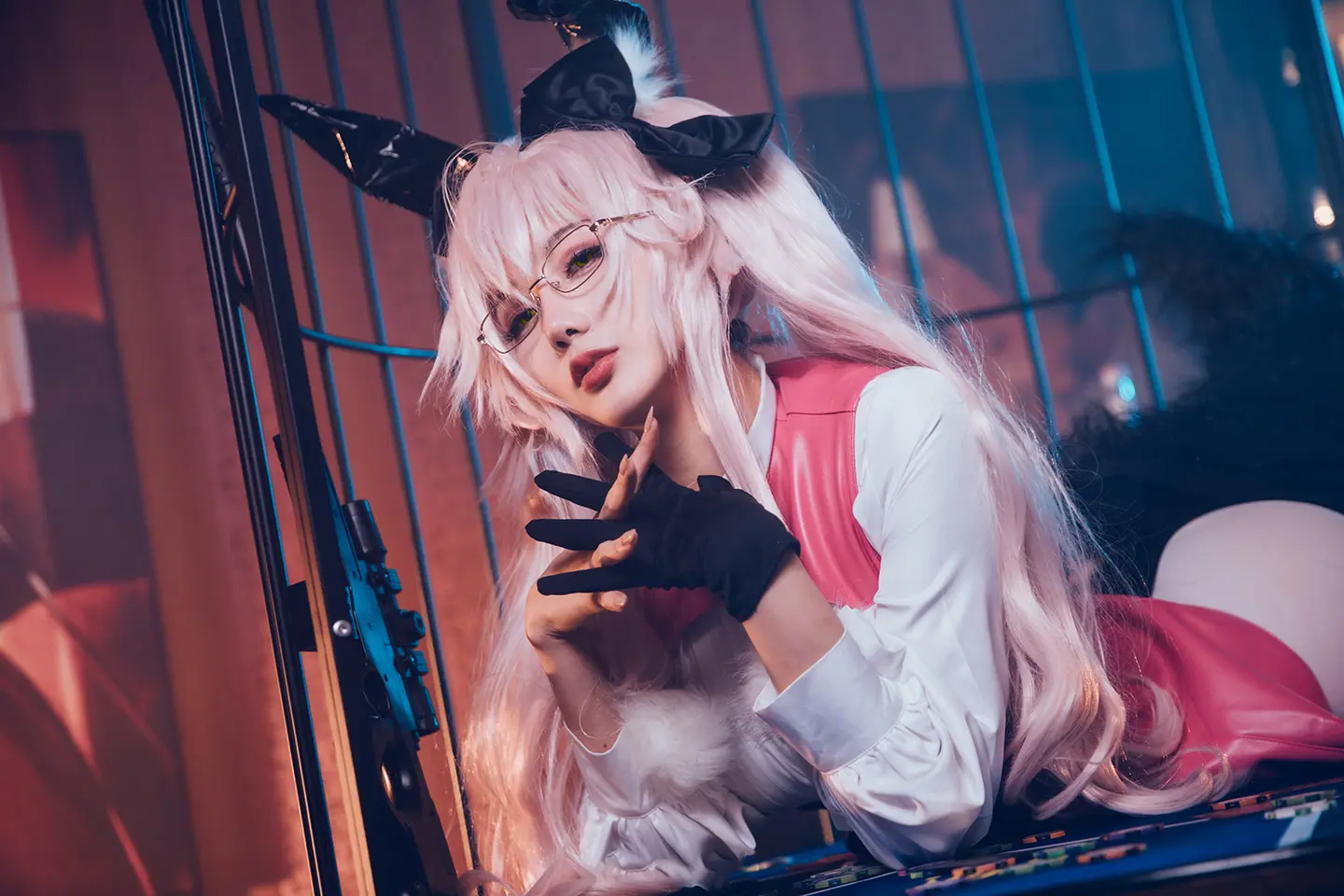 《Fate/Grand Order》光之高扬斯卡娅cosplay-公众号小姨ai