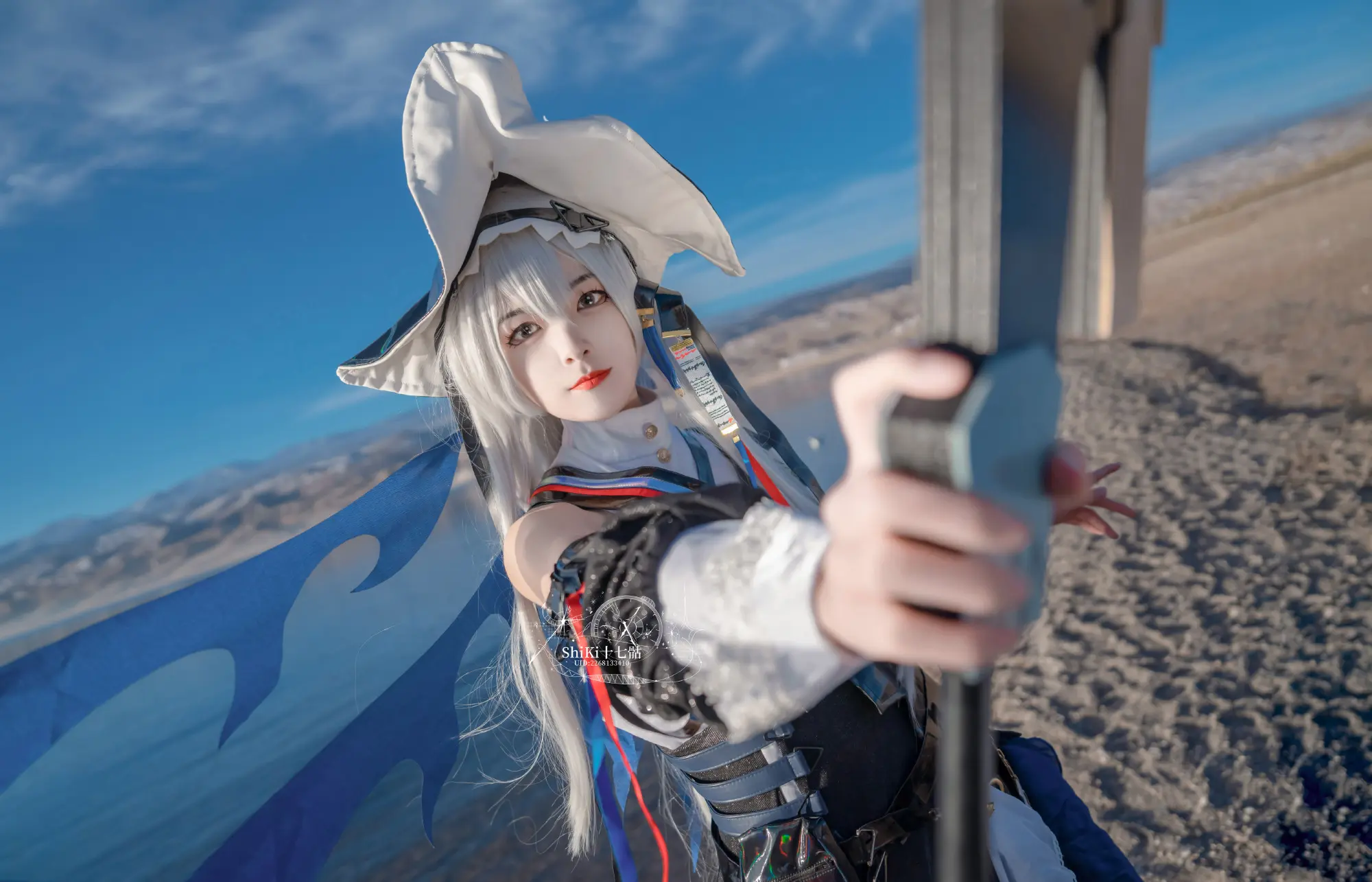 《明日方舟》归溟幽灵鲨cosplay-公众号小姨ai