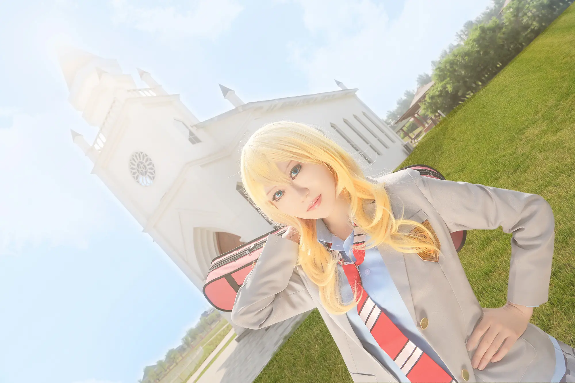 四月是你的谎言，宫园薰cosplay-公众号小姨ai