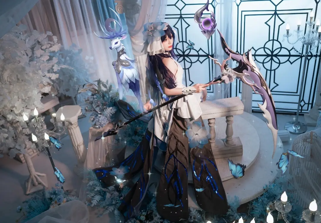 《崩坏三》死生之律者cosplay-公众号小姨ai