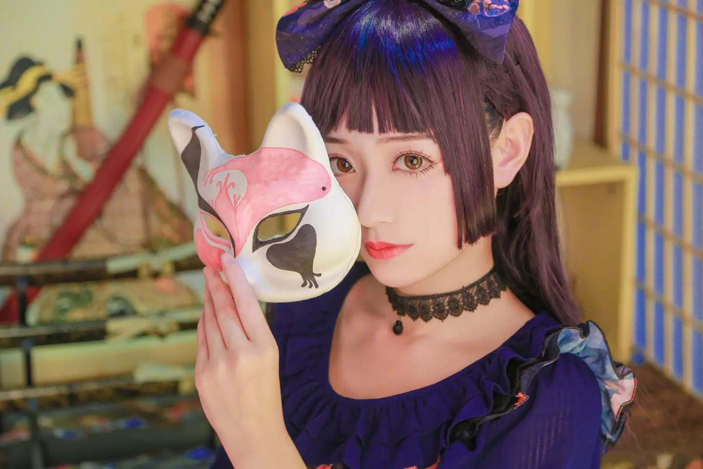 Lolita私影，椿姬-公众号小姨ai