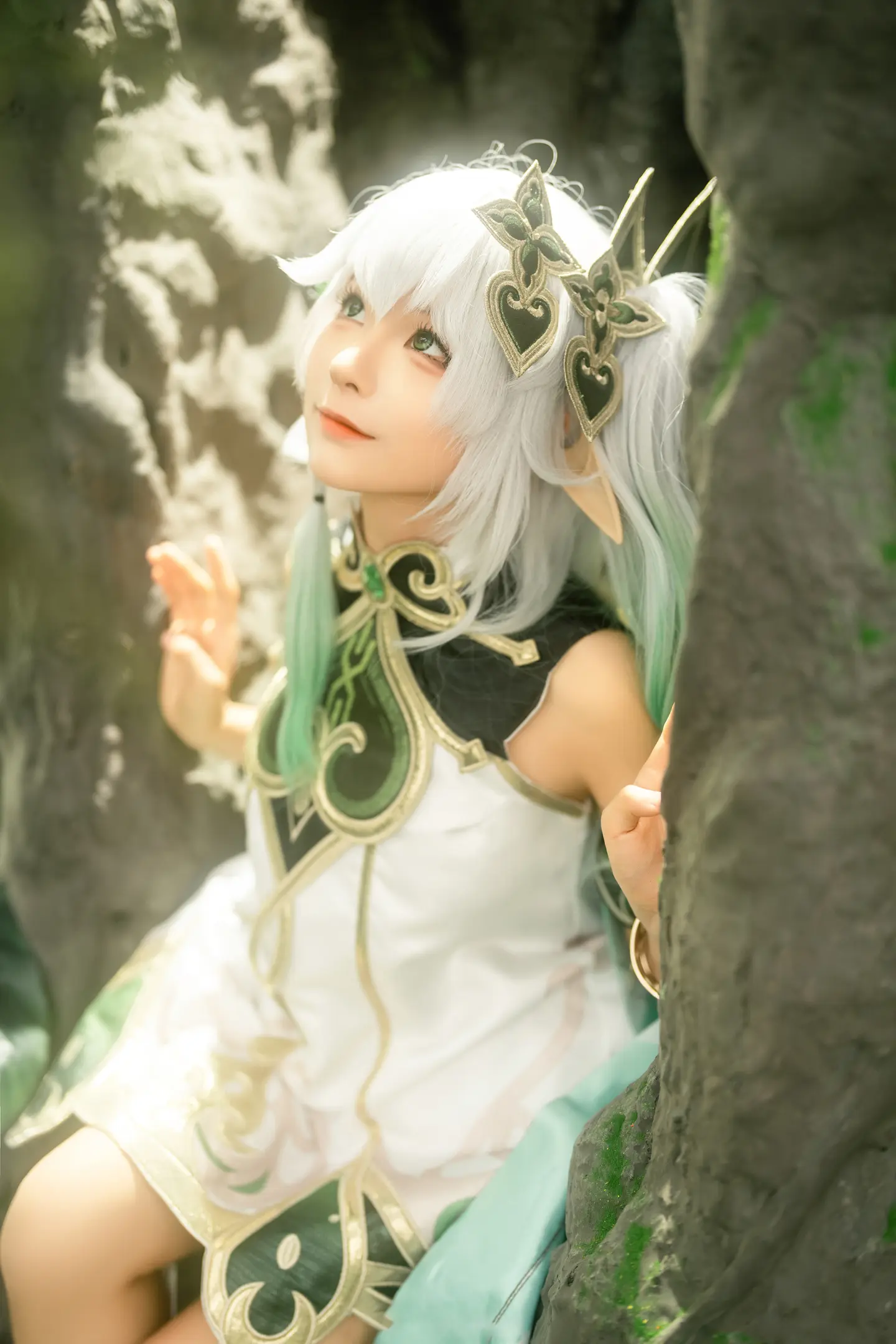 动漫Coser@蠢沫沫-《原神》草神 纳西妲-公众号小姨ai