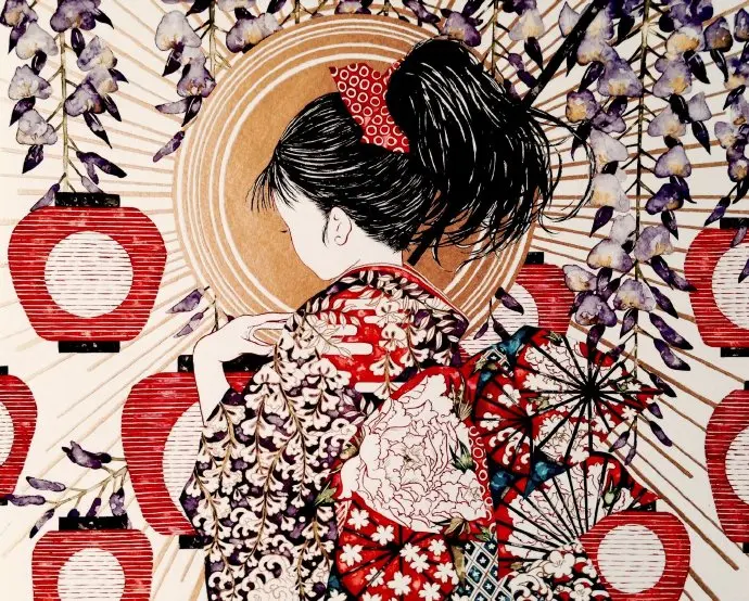 七燈 白 插画设计 twi：shiro_0777 ​​​ ​​​​
