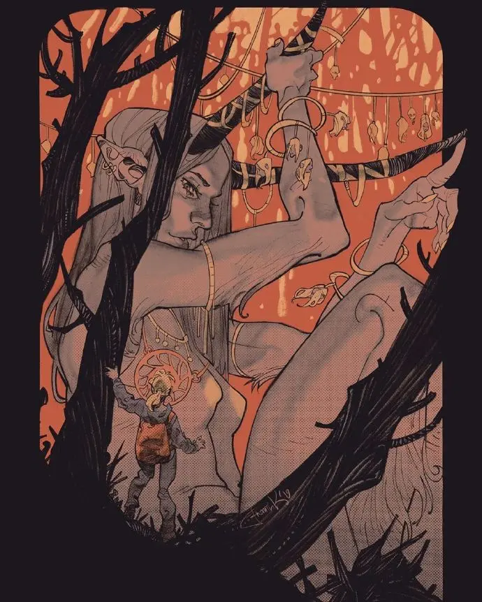 插画师 Konstantin Tarasov