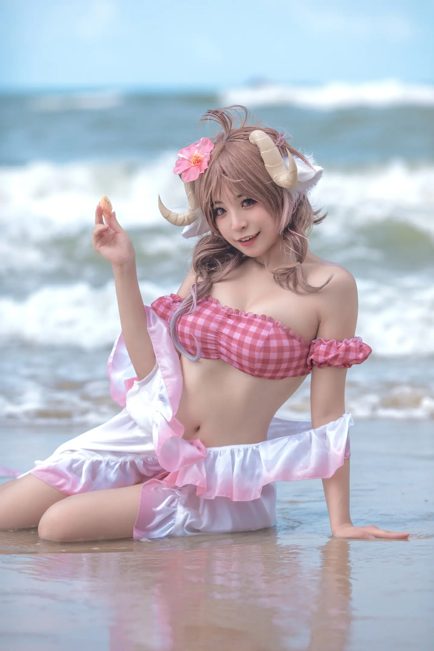 动漫Coser@冉冉不甜v《明日方舟》艾雅法拉-公众号小姨ai