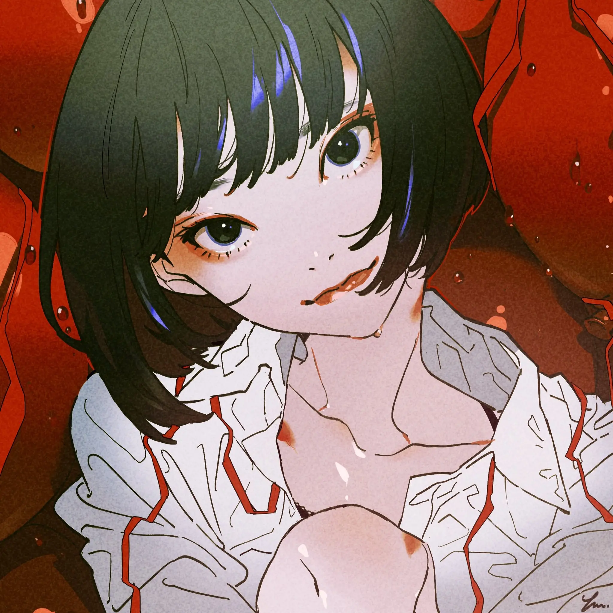 [pixiv]P站官网图集人很少为自己而活，不是为所爱的人，就是为所恨的人。 ​​​​-公众号小姨ai