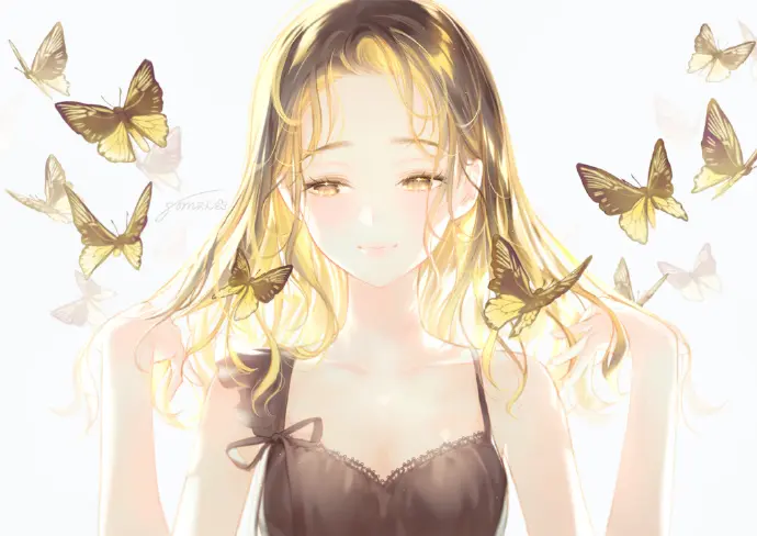 Artist:gomzi Twi:gcmzi #唯美少女头像# ​​​​