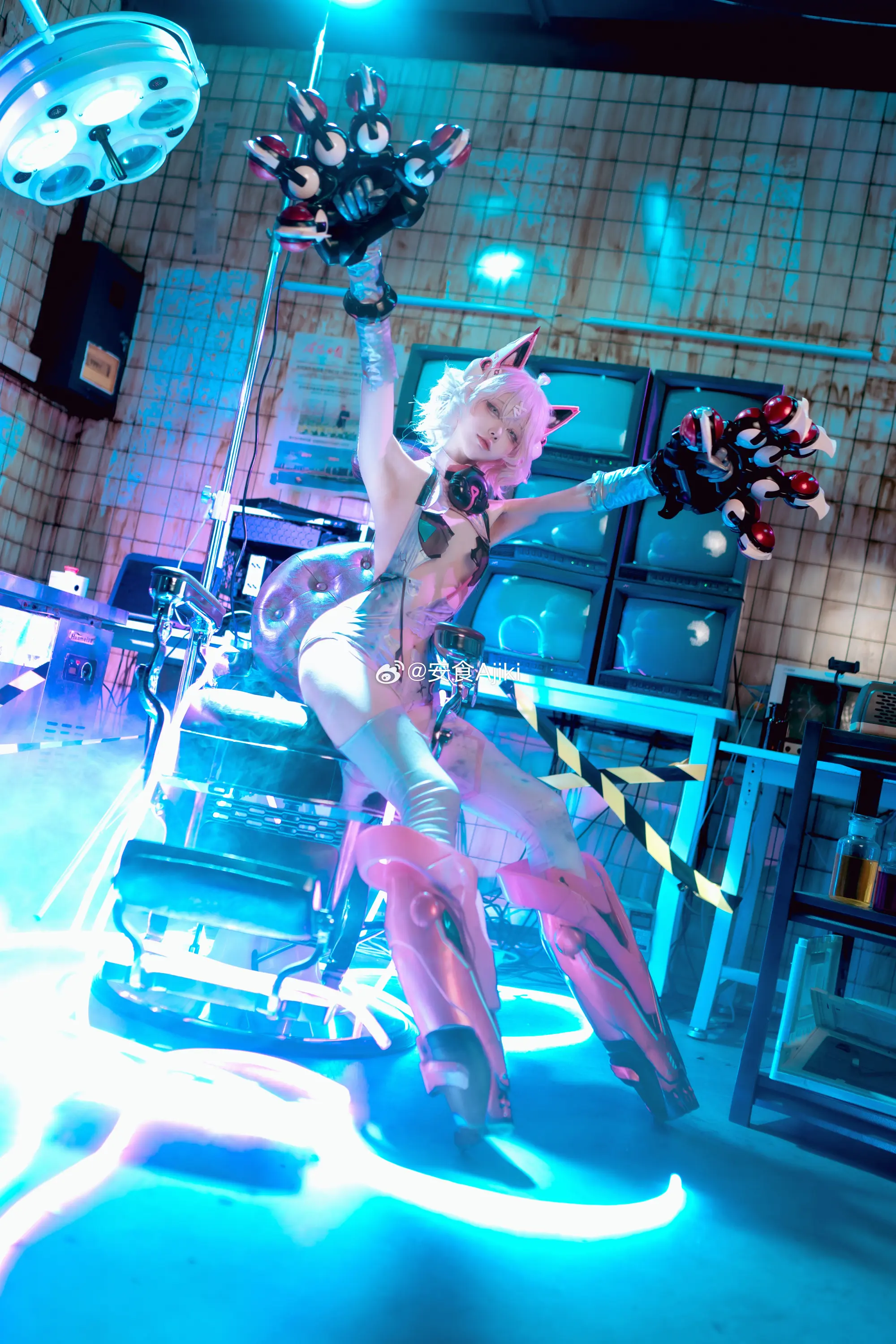 动漫Coser@安食Ajiki 交错战线-公众号小姨ai
