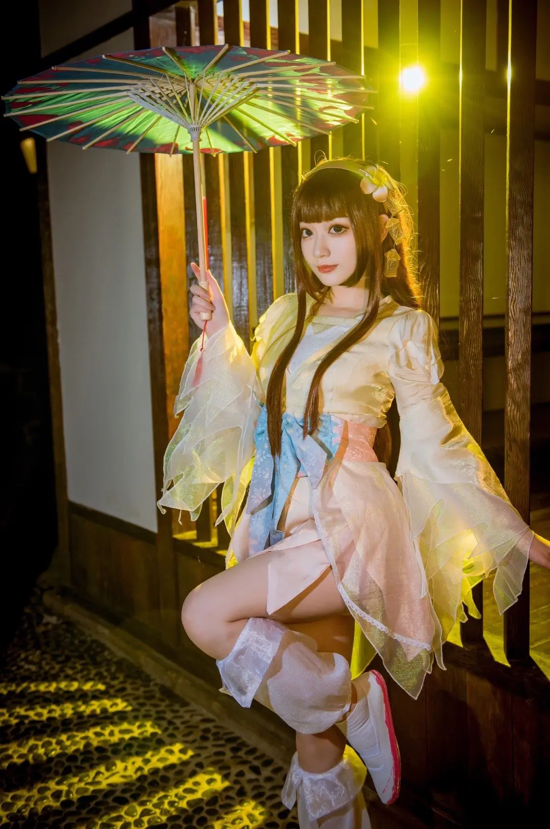 《王者荣耀》娜可露露晚萤cosplay-公众号小姨ai