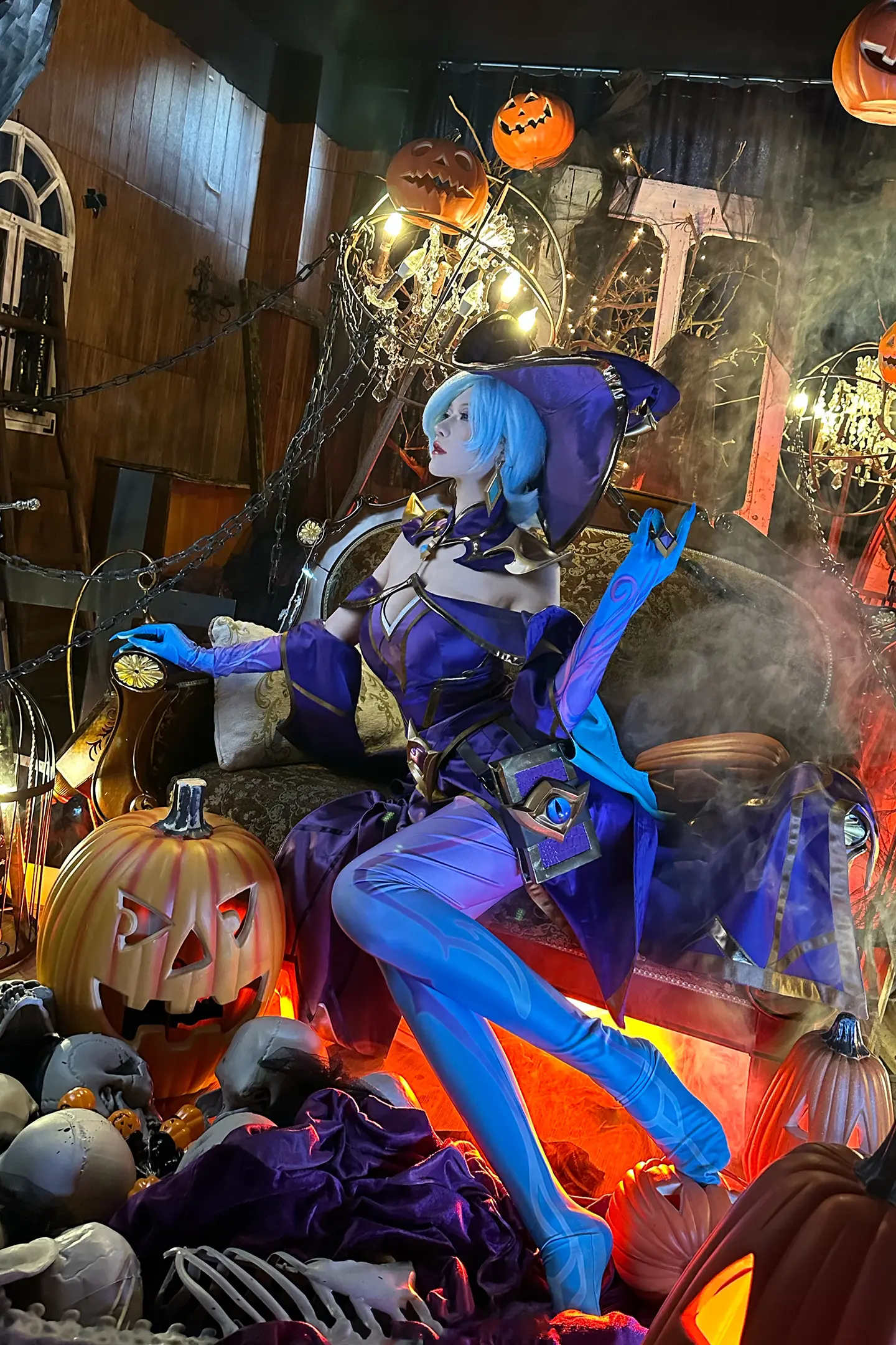 万圣奇遇记 卡西奥佩娅cosplay-公众号小姨ai