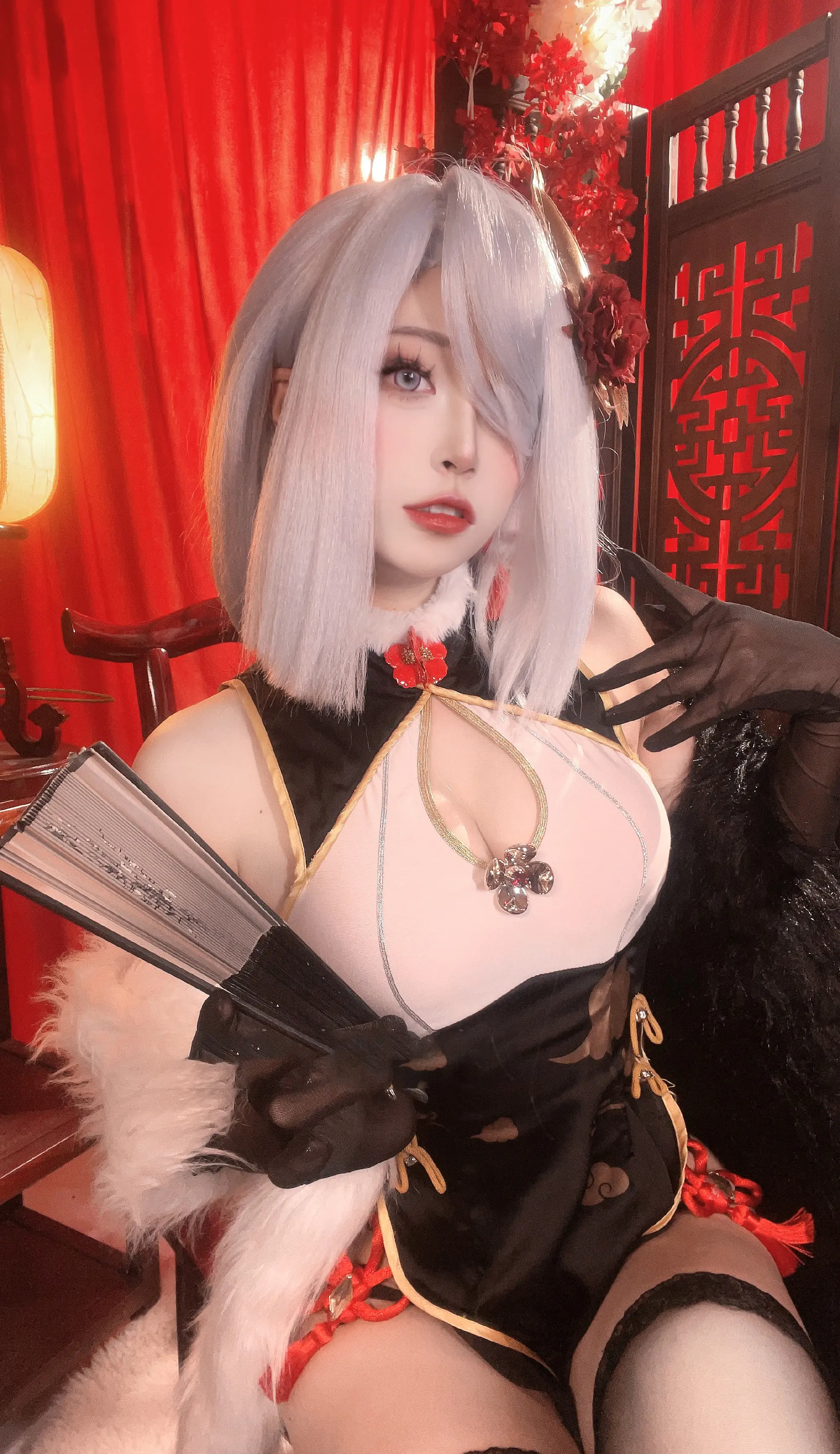 《原神》申鹤cosplay-公众号小姨ai