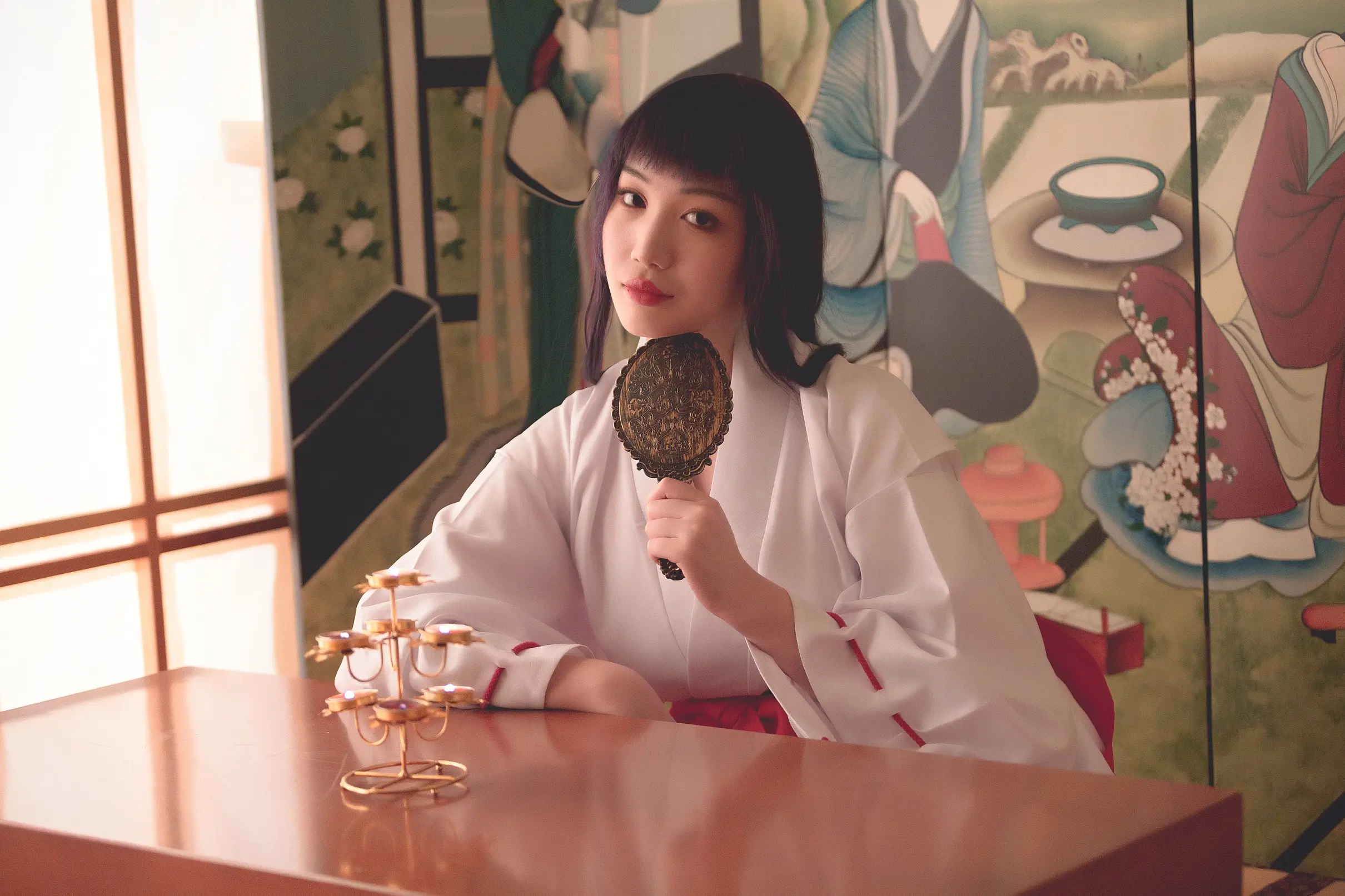 犬夜叉桔梗cosplay正片-公众号小姨ai