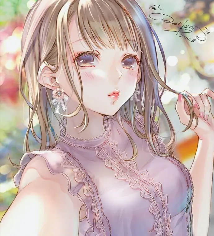 Artist:青紅 Twi:ao_beni#唯美少女头像# ​​​​