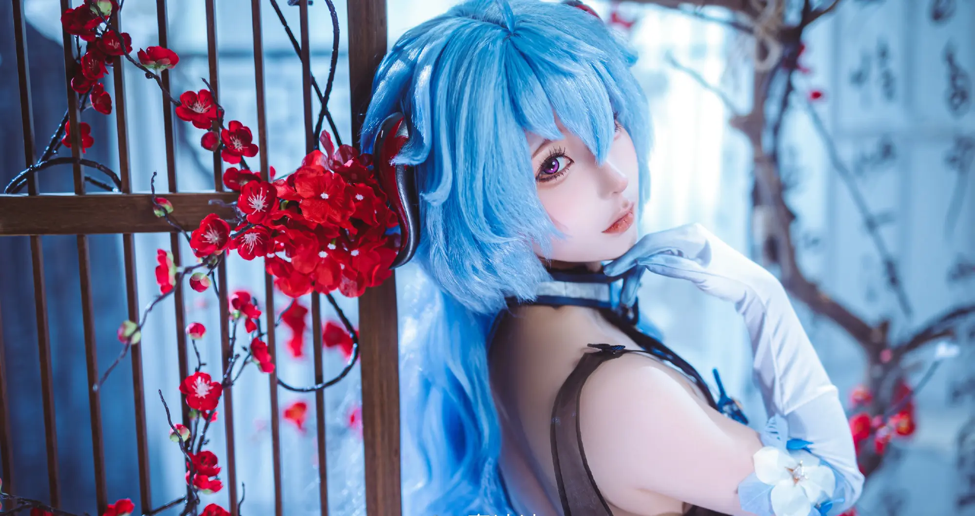 《原神》甘雨旗袍cosplay-公众号小姨ai
