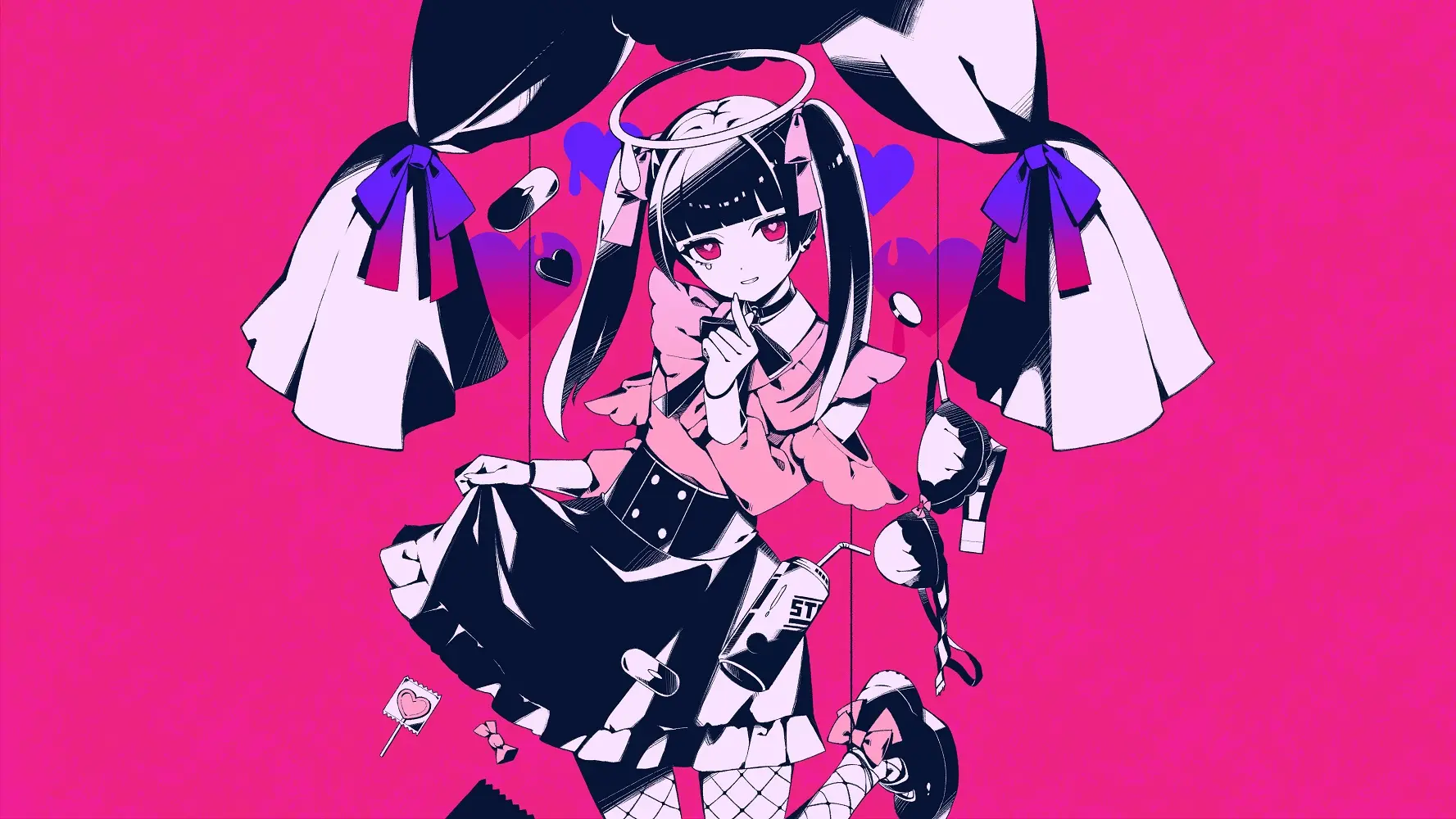 【P站画师】P站官网 PIXIV のう的插画作品