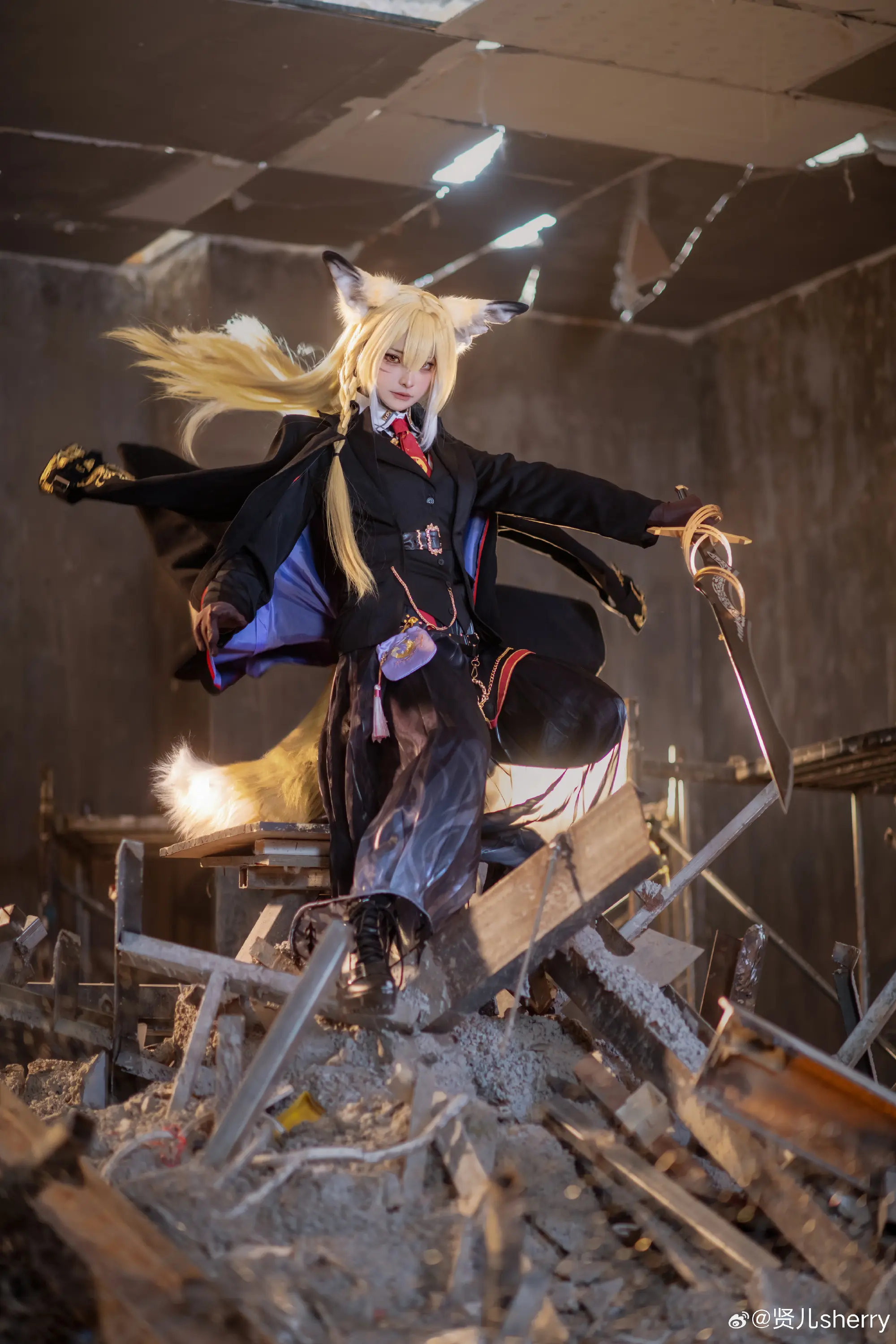 动漫Coser@贤儿sherry 明日方舟-公众号小姨ai
