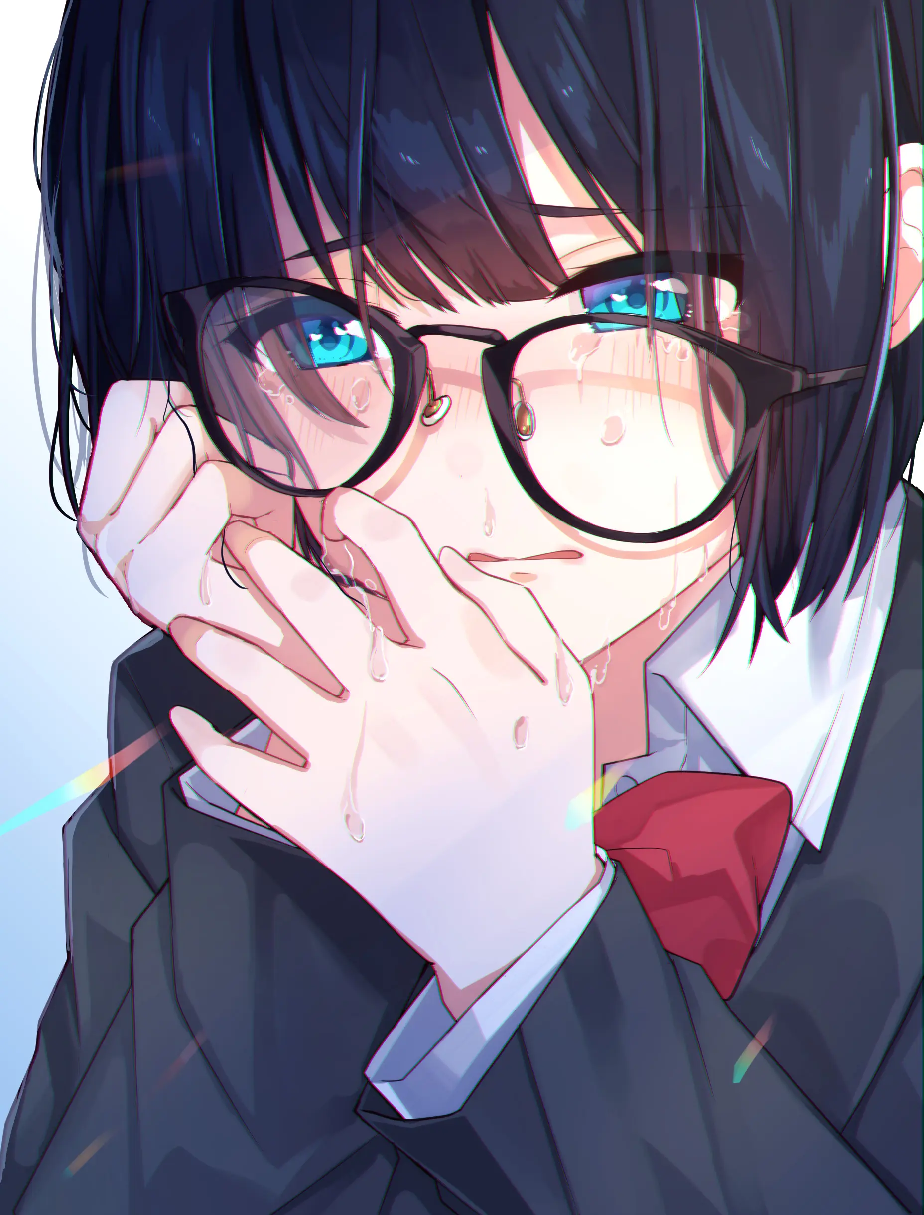 [Pixiv精选]清爽的发丝。波波头少女特辑-公众号小姨ai