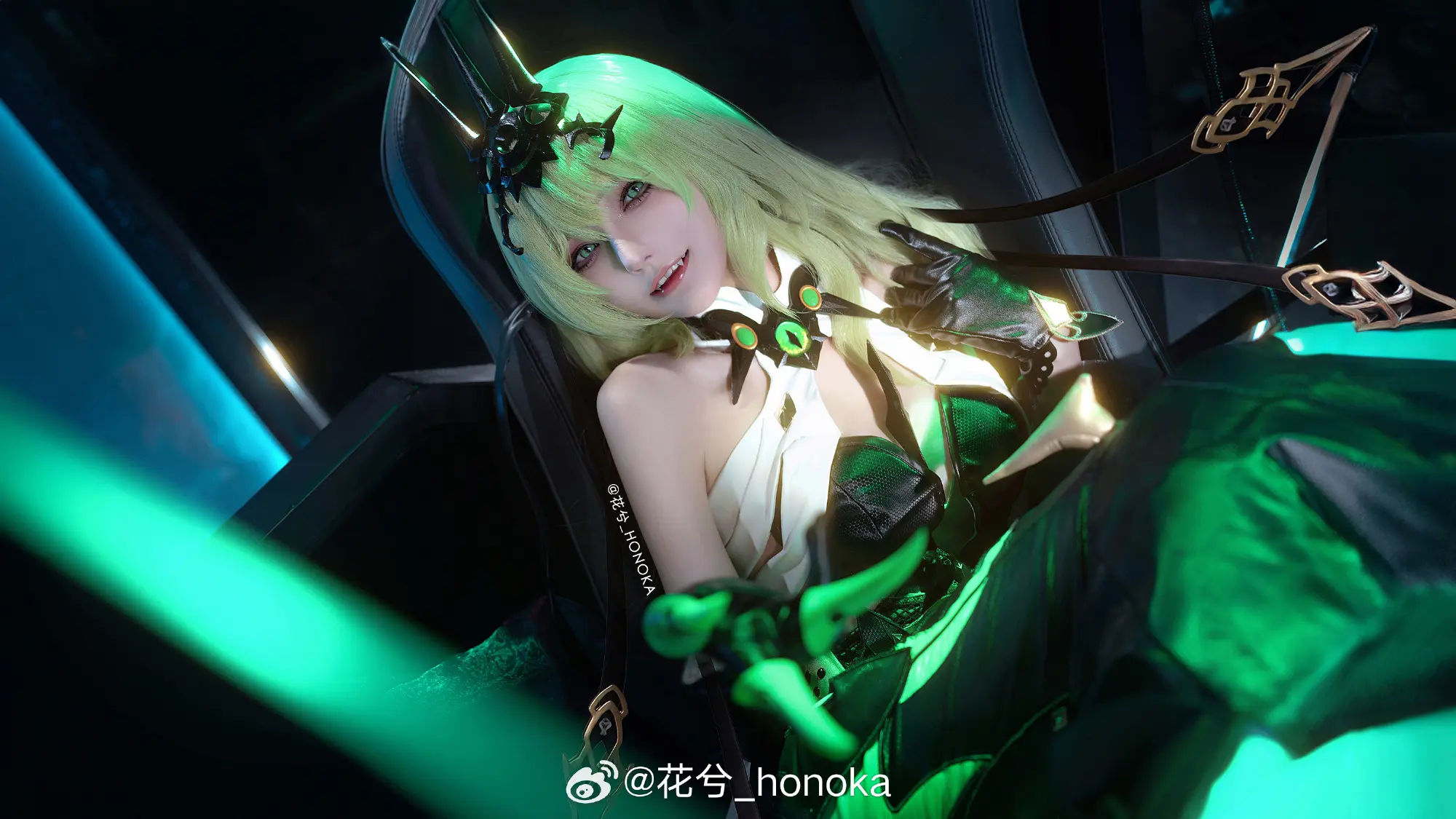COSPLAY 抓到你了～小白鼠 崩坏3 醒梦曙影@花兮_honoka COSPLAY-第7张