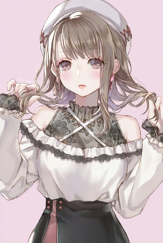 Artist:青紅 Twi:ao_beni#唯美少女头像# ​​​​