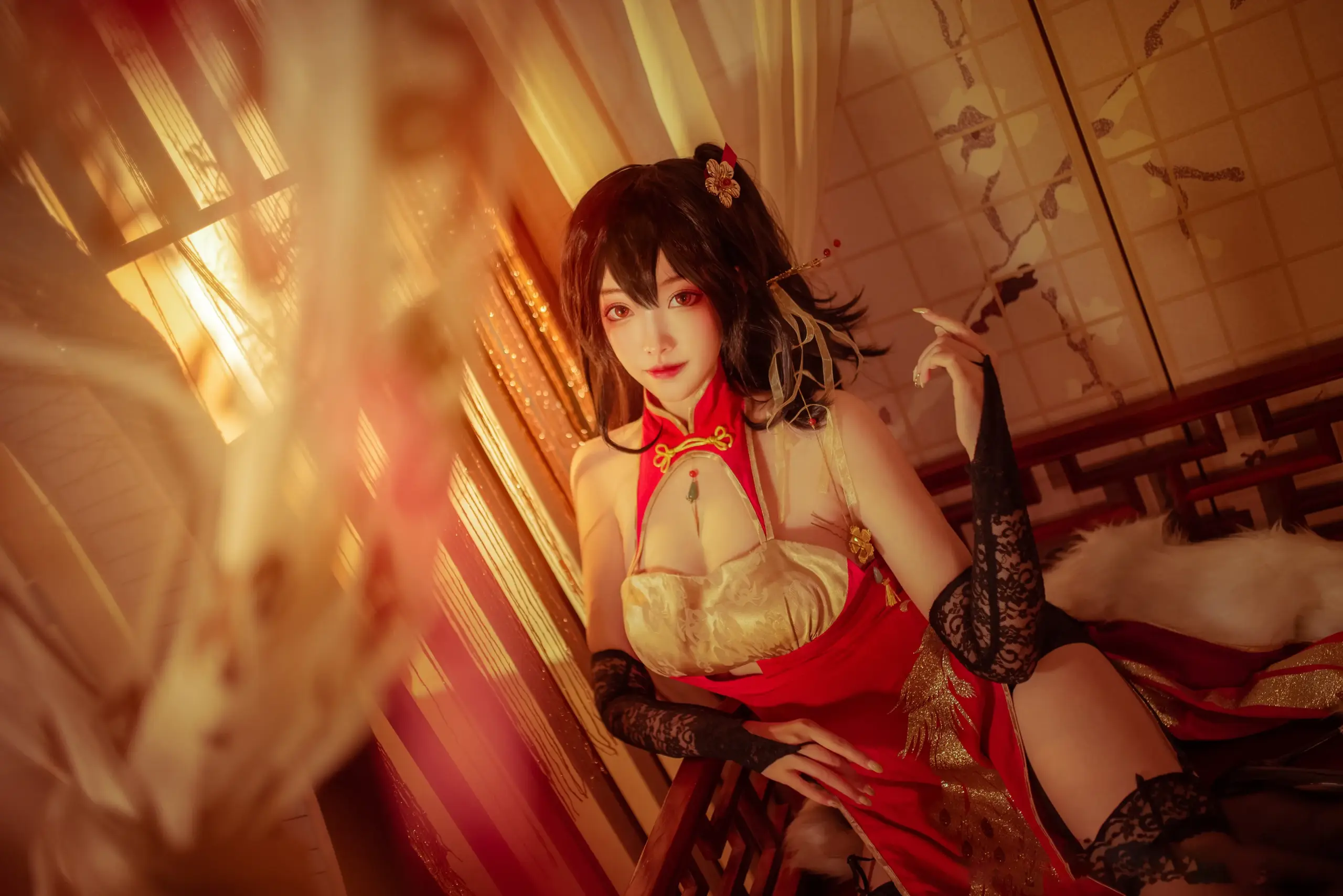 碧蓝航线  大凤cosplay-公众号小姨ai