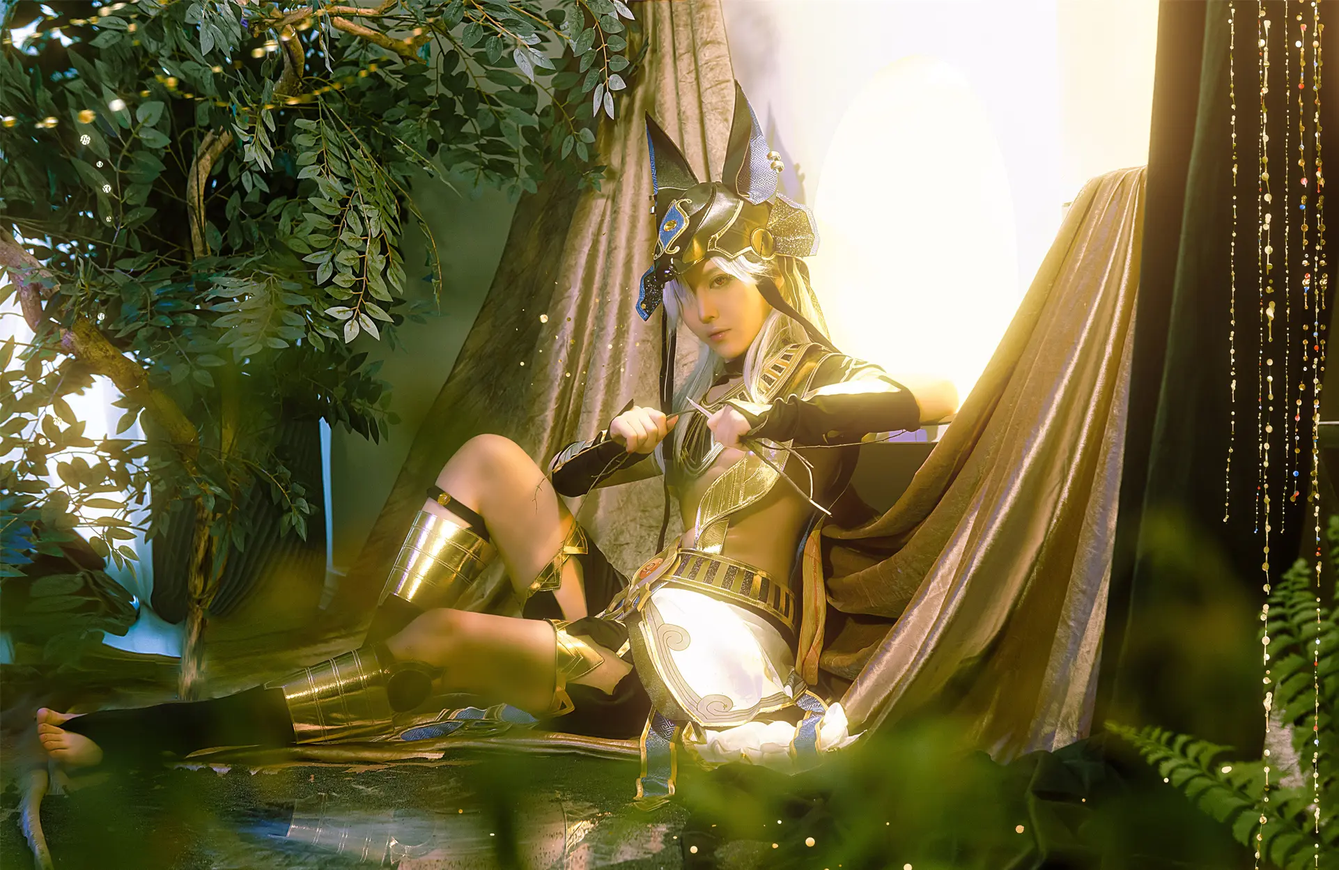 《原神》赛诺cosplay-公众号小姨ai