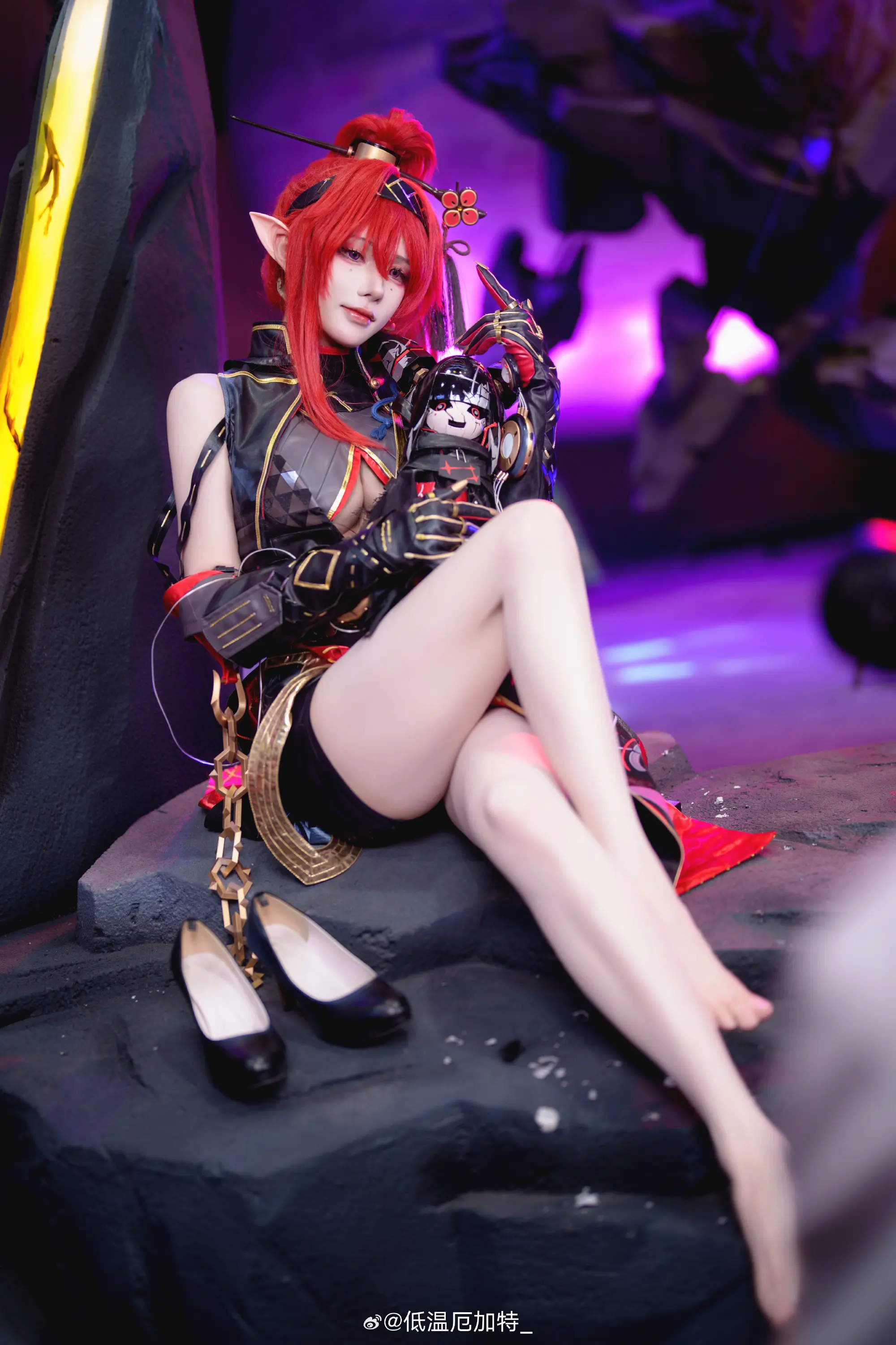 动漫Coser@努力的十八魔  吟霖-公众号小姨ai