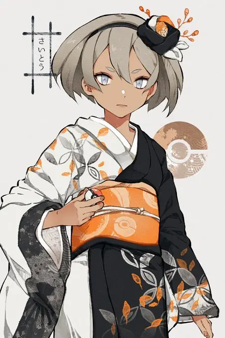 P站图集 P站精选 和服  画师：ゆず煮込み