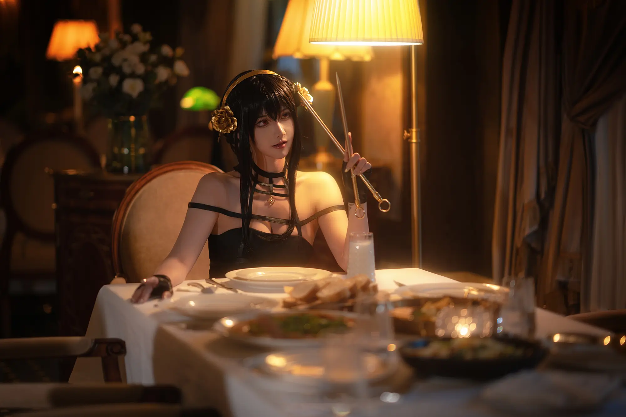 《SPY×FAMILY》荆棘公主约尔·福杰cosplay-公众号小姨ai
