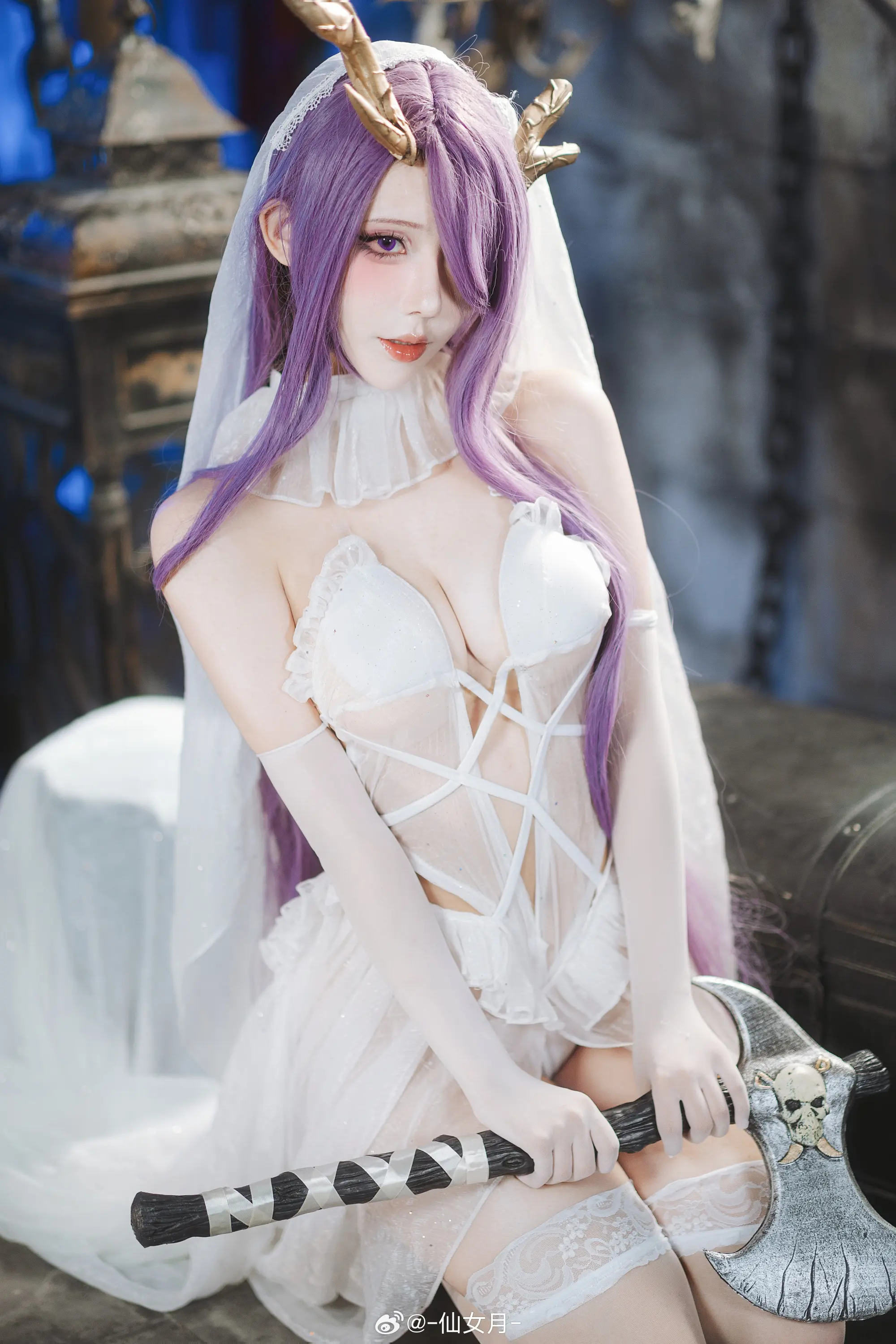 动漫Coser@-仙女月- 碧蓝航线-公众号小姨ai