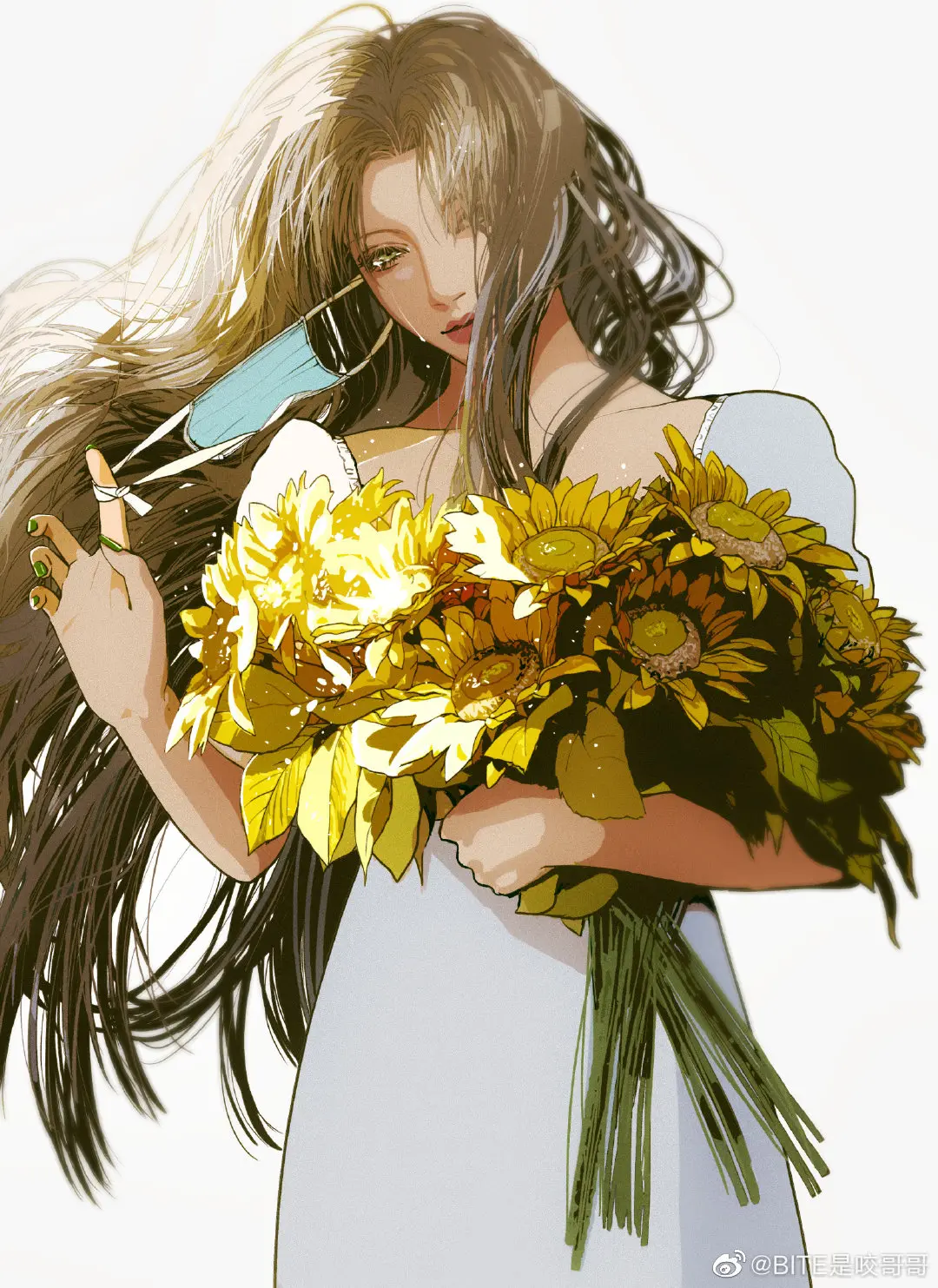[pixiv]P站官网图集人总是在接近幸福时倍感幸福，在幸福进行时却患得患失。-公众号小姨ai