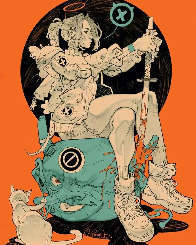 插画师 Konstantin Tarasov-公众号小姨ai