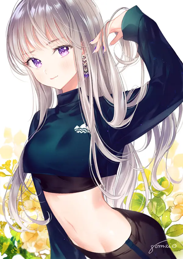 Artist:gomzi Twi:gcmzi #唯美少女头像# ​​​​