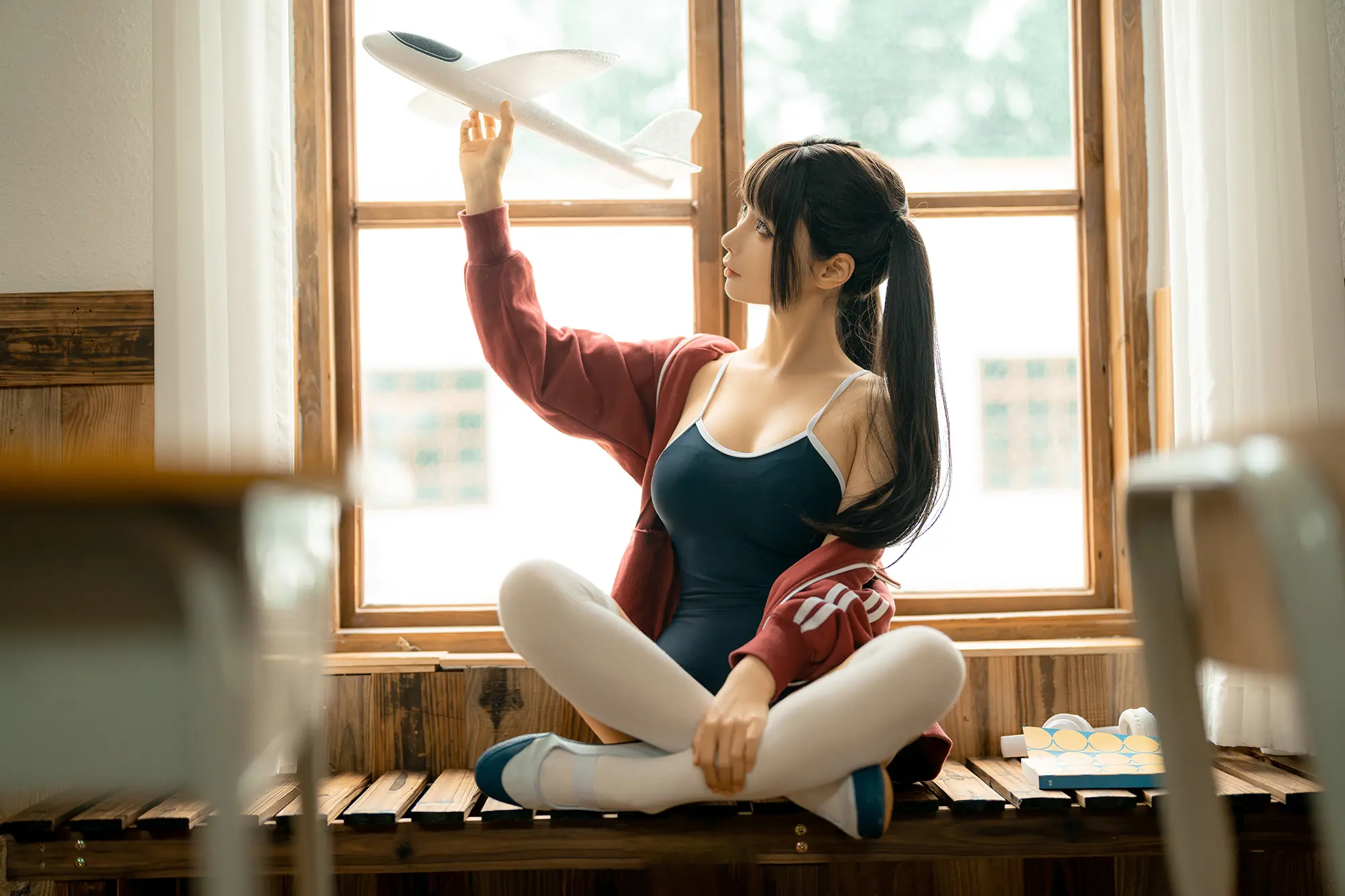 《课间》写真-公众号小姨ai