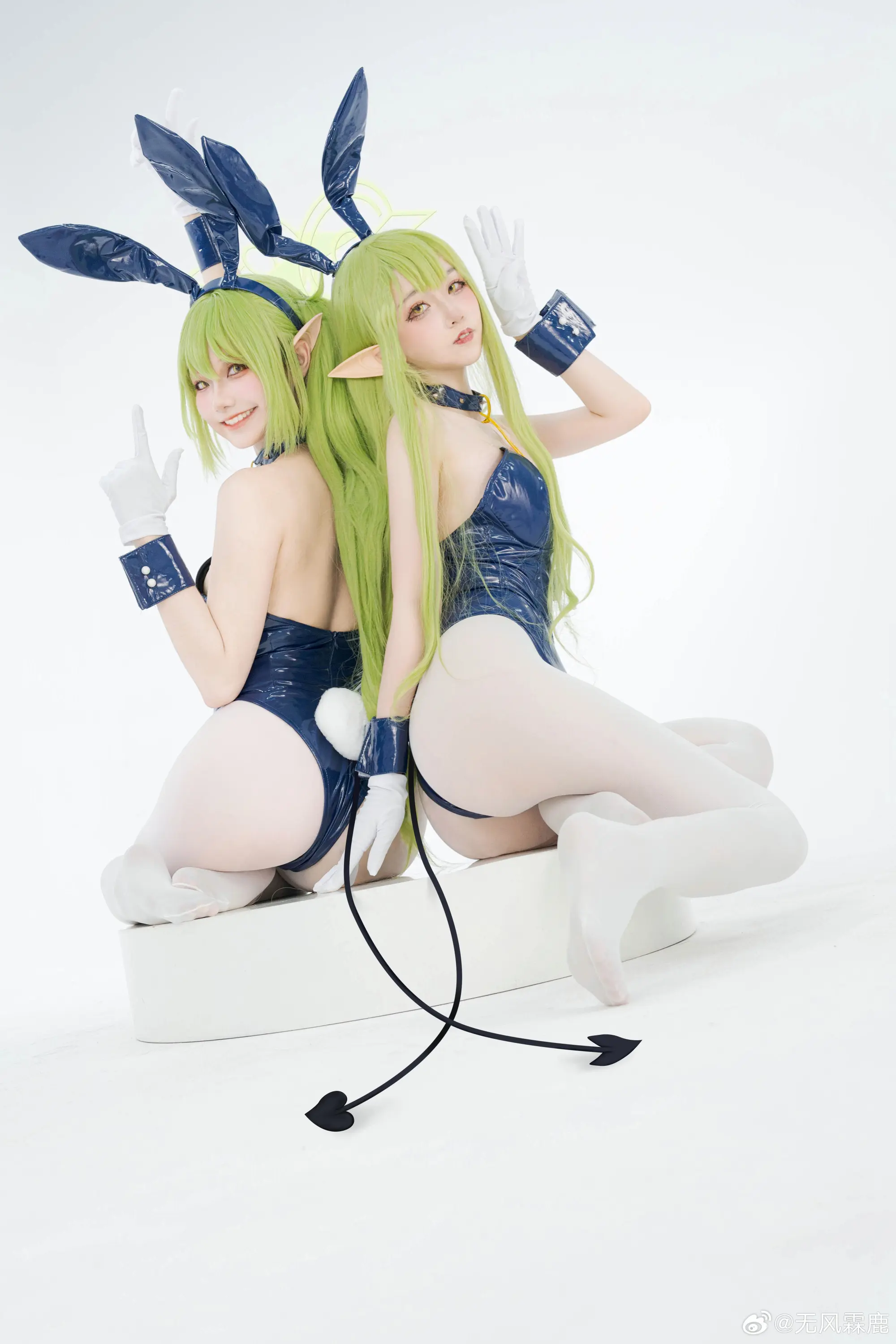 动漫Coser@无风霖鹿 蔚蓝档案-公众号小姨ai