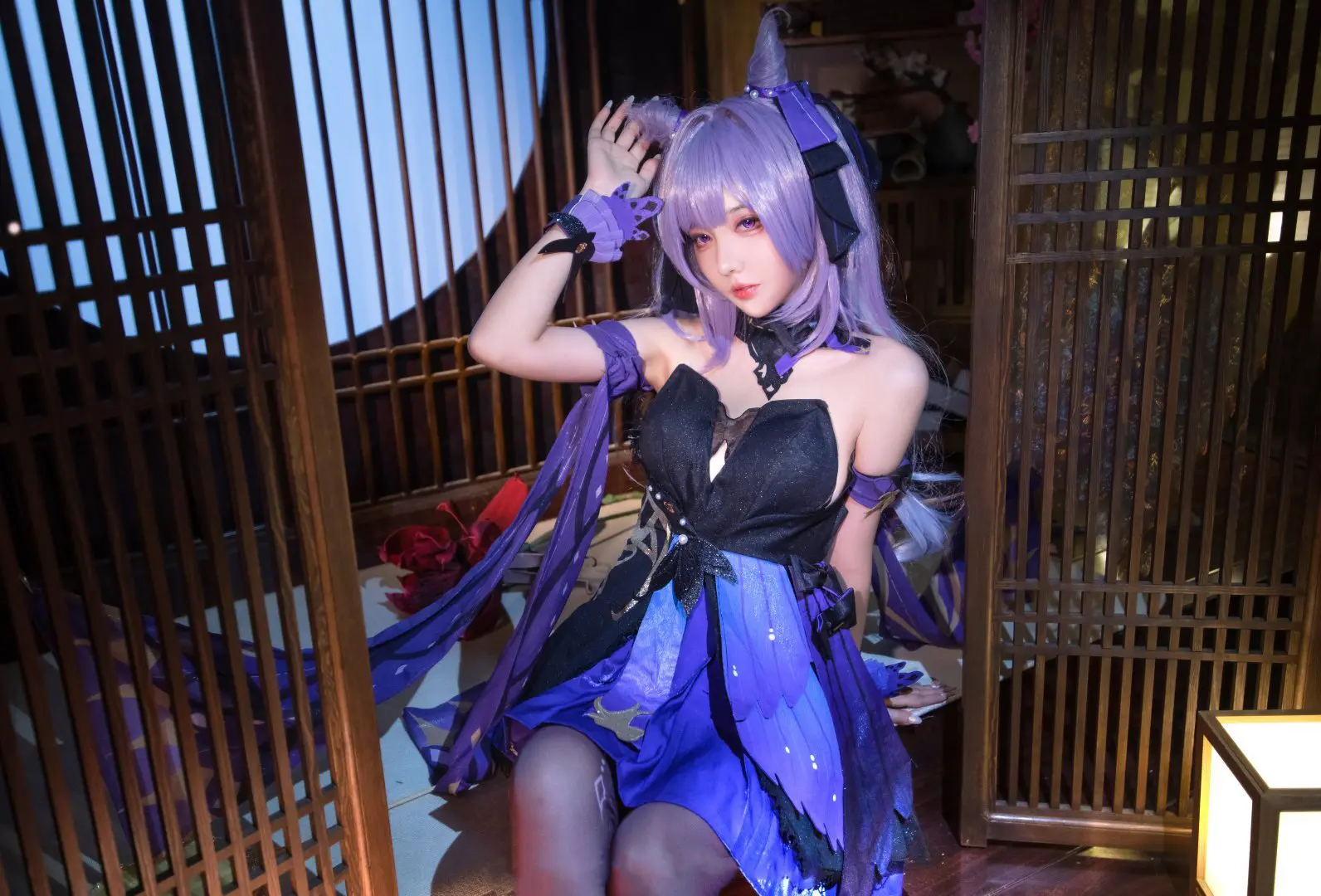 《原神》刻晴cosplay-公众号小姨ai