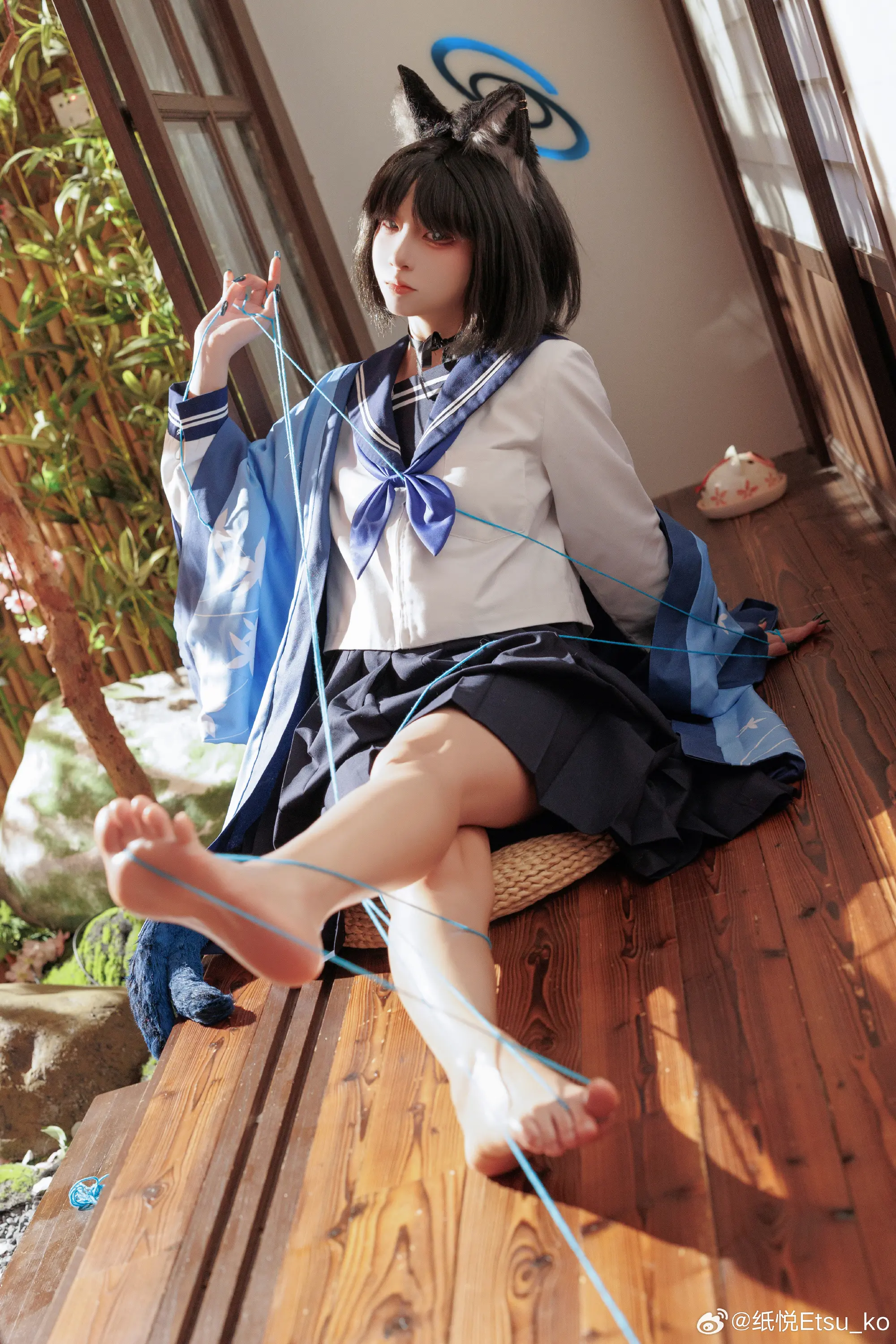 动漫Coser@纸悦Etsu_ko 桐生桔梗-公众号小姨ai