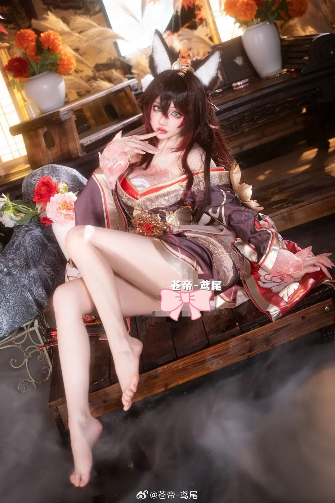 动漫Coser@苍帝-鸢尾 停云-公众号小姨ai