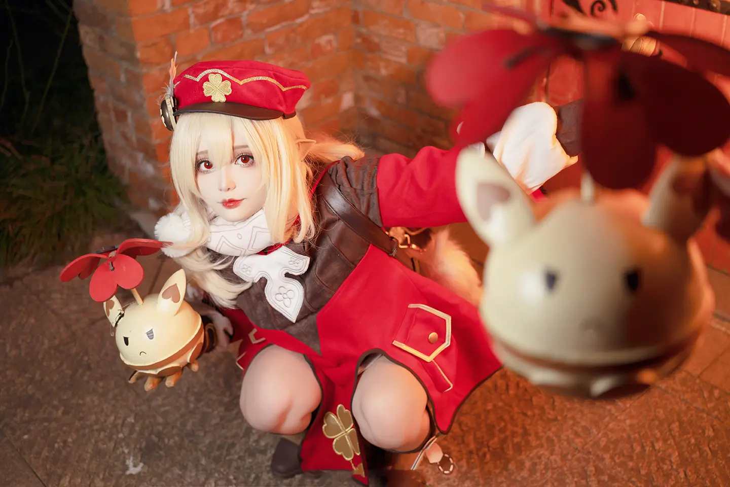《原神 》火花骑士可莉 cosplay-公众号小姨ai