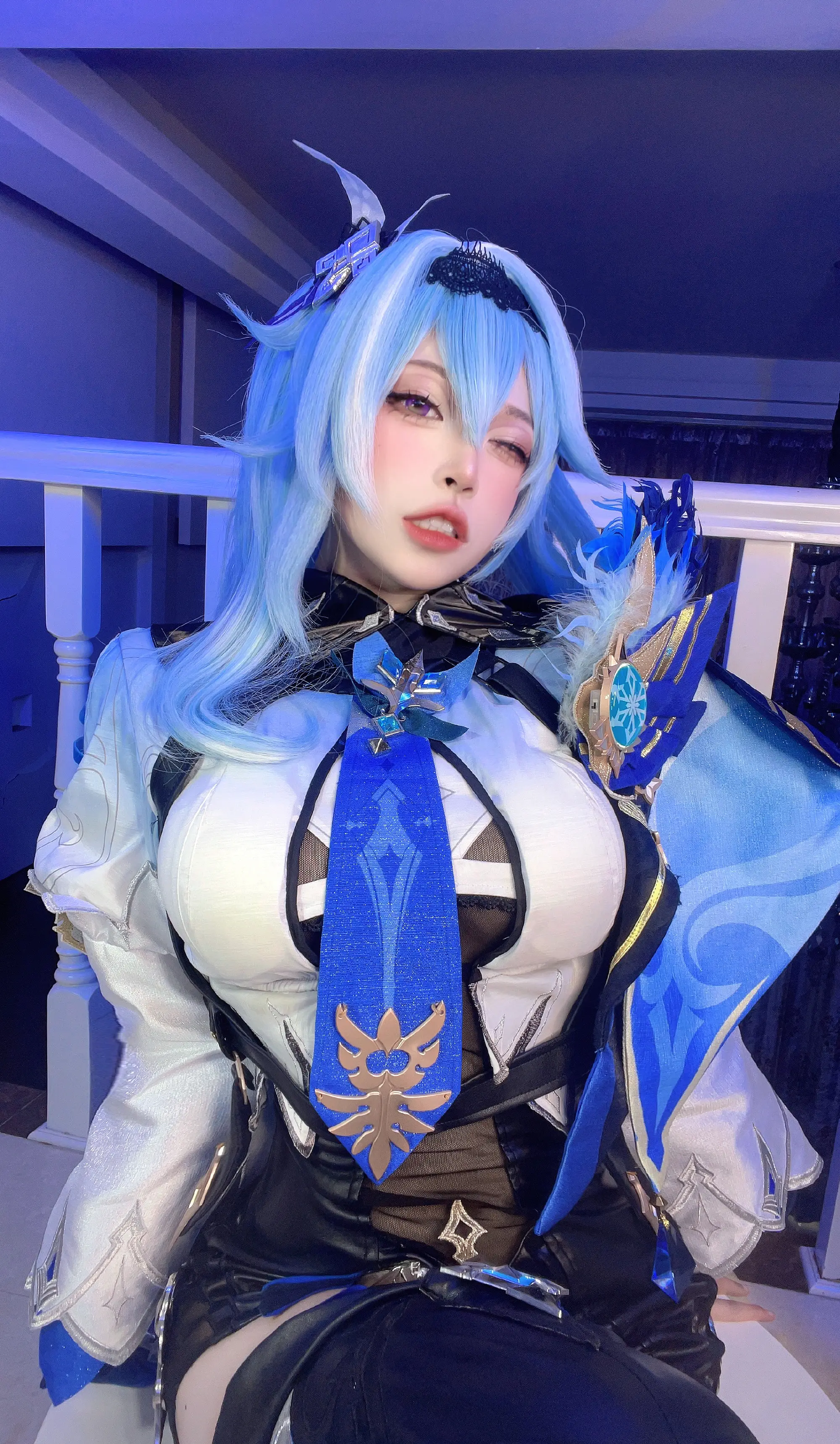 《原神》优菈cosplay-公众号小姨ai