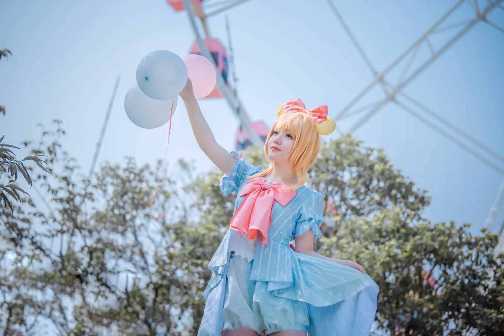 魔卡少女樱 木之本樱cosplay-公众号小姨ai