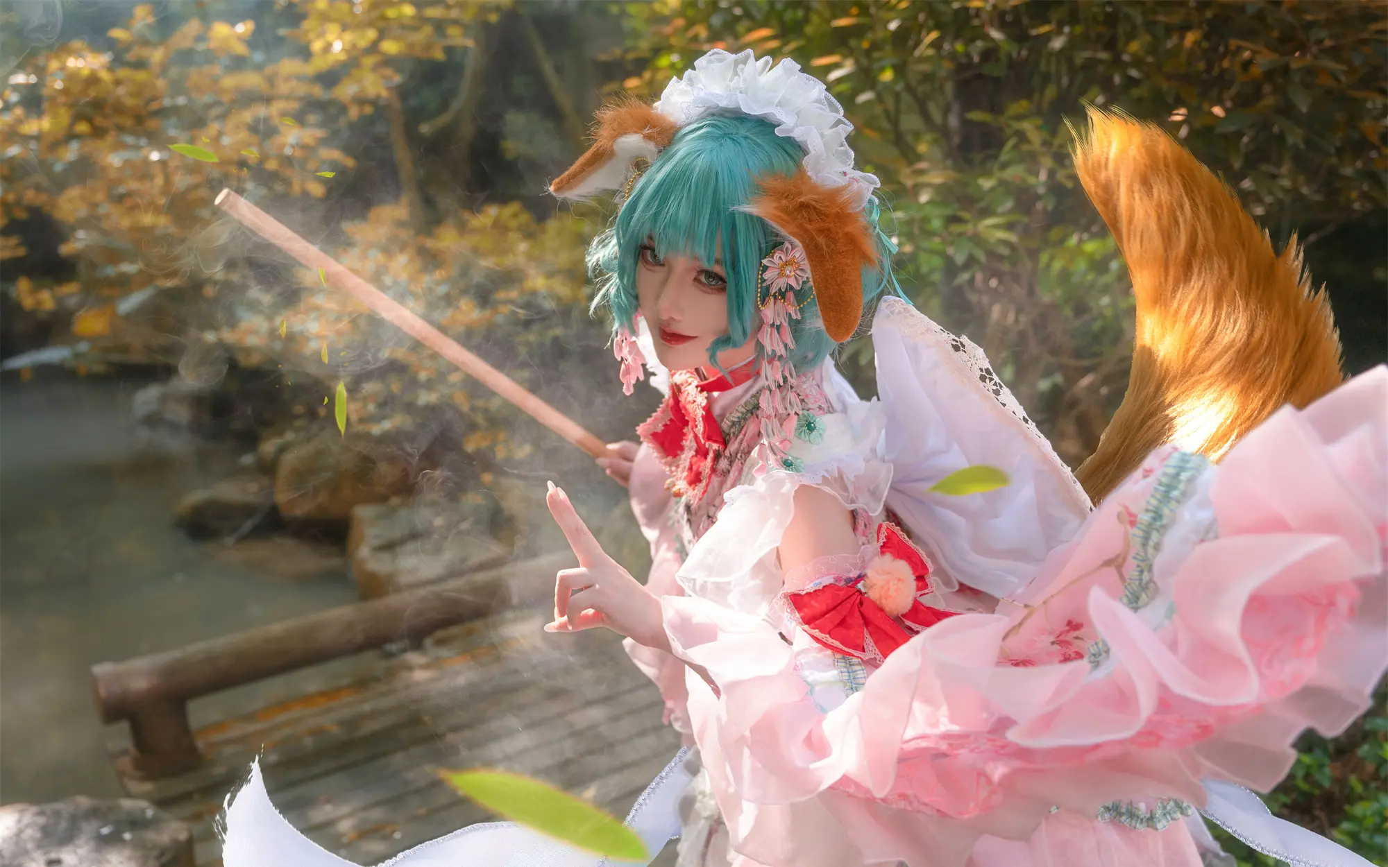 《东方project》幽谷响子cosplay-公众号小姨ai