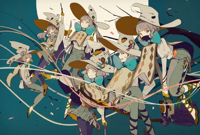 Artist:問七 Twi:toinana7 #精美奇幻插画# ​​​​