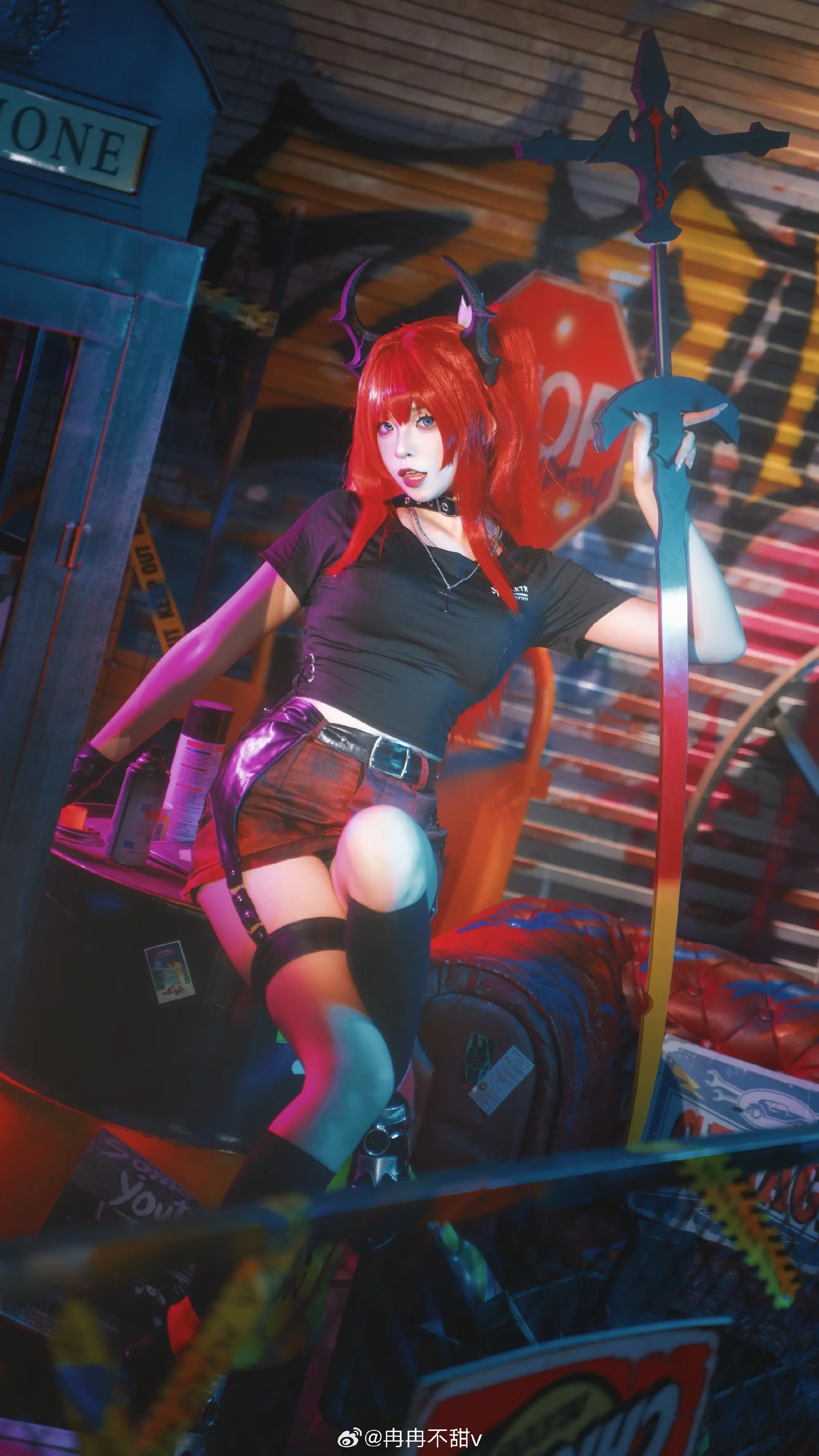 动漫Coser@冉冉不甜v 史尔特尔-公众号小姨ai