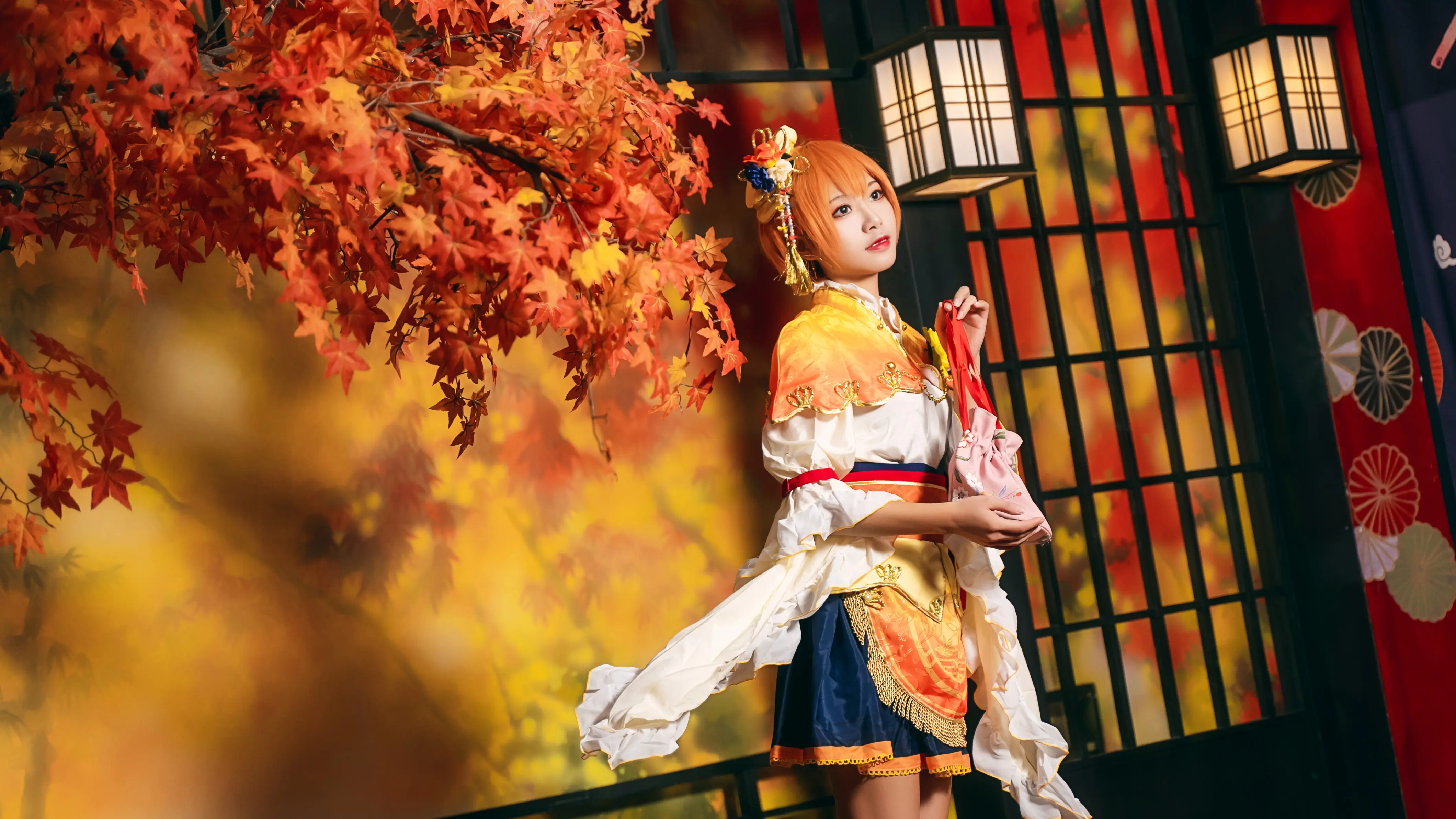 Love live星空凛cosplay-公众号小姨ai
