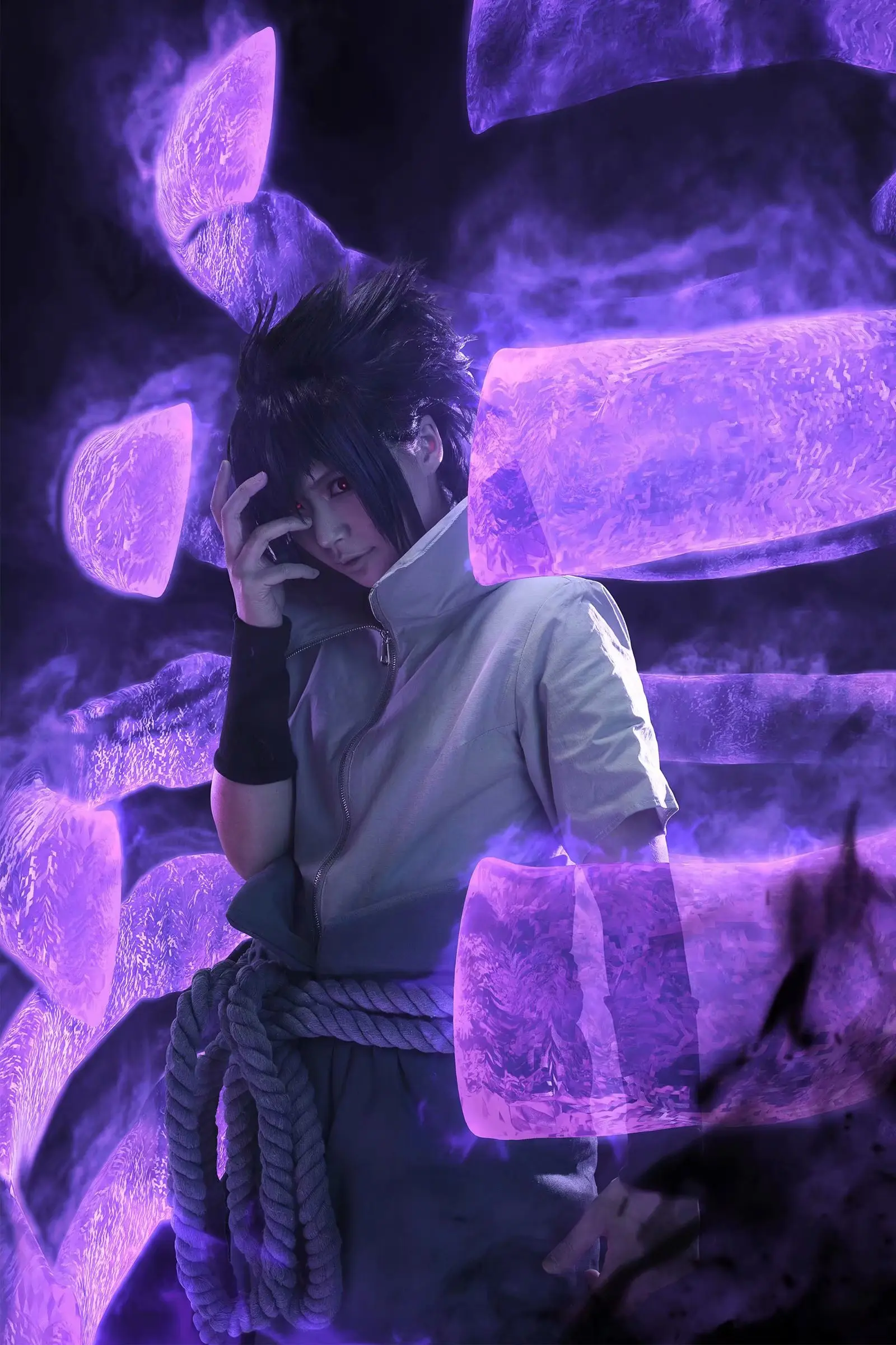 #火影忍者#宇智波佐助COSPLAY预告-公众号小姨ai
